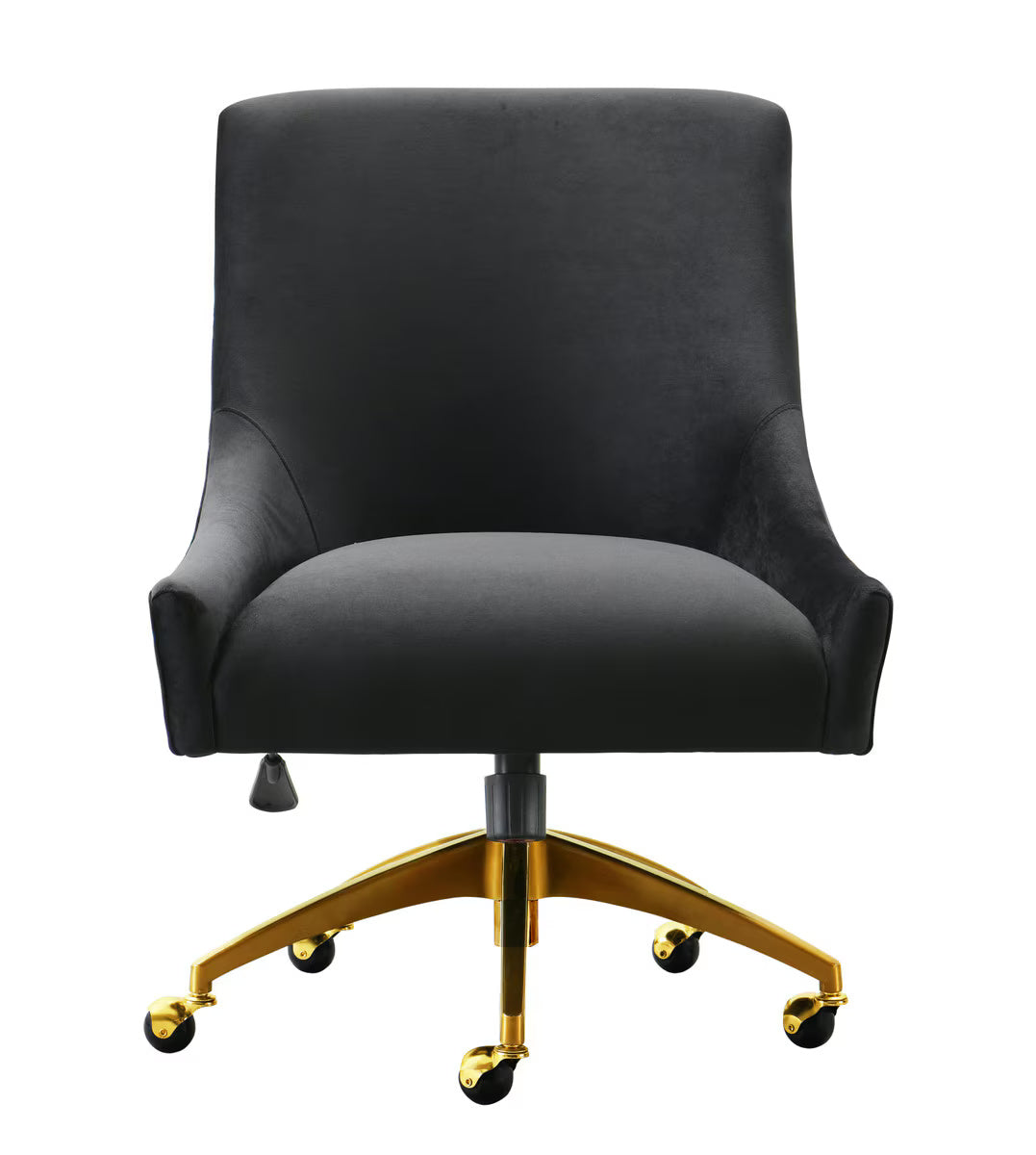 Chaise de bureau pivotante noire Beatrix