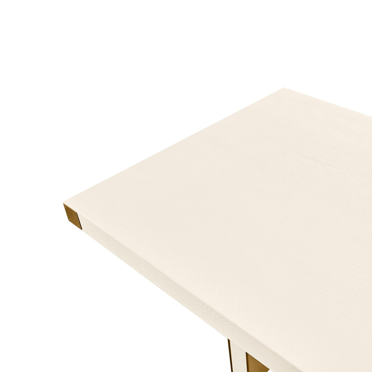 Table à manger Selena en frêne crème par Inspire Me! Home Decor