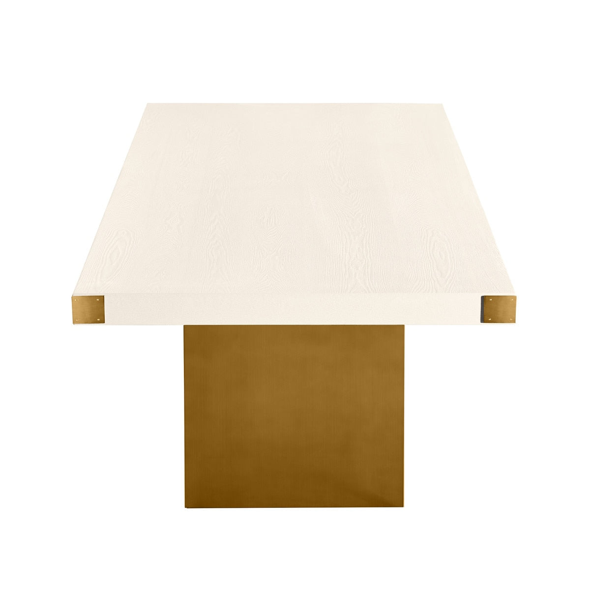 Table à manger Selena en frêne crème par Inspire Me! Home Decor