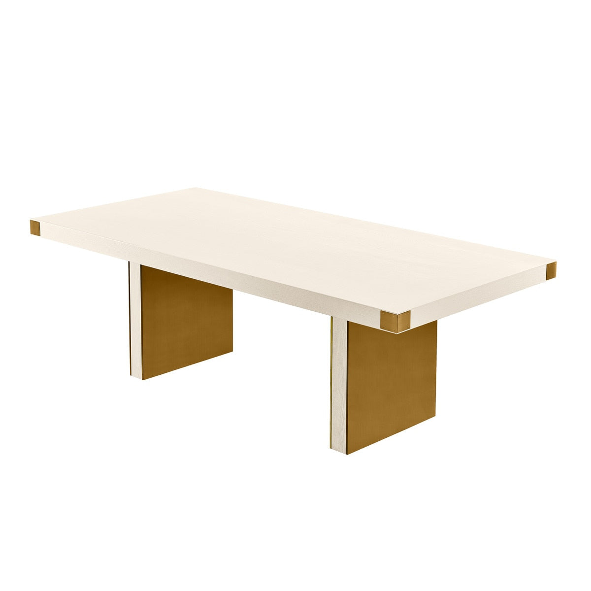 Table à manger Selena en frêne crème par Inspire Me! Home Decor