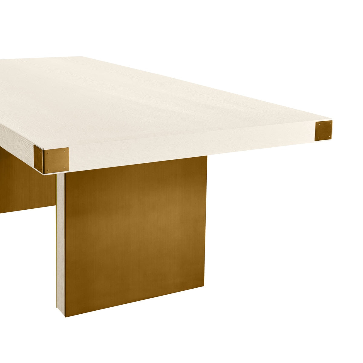 Table à manger Selena en frêne crème par Inspire Me! Home Decor