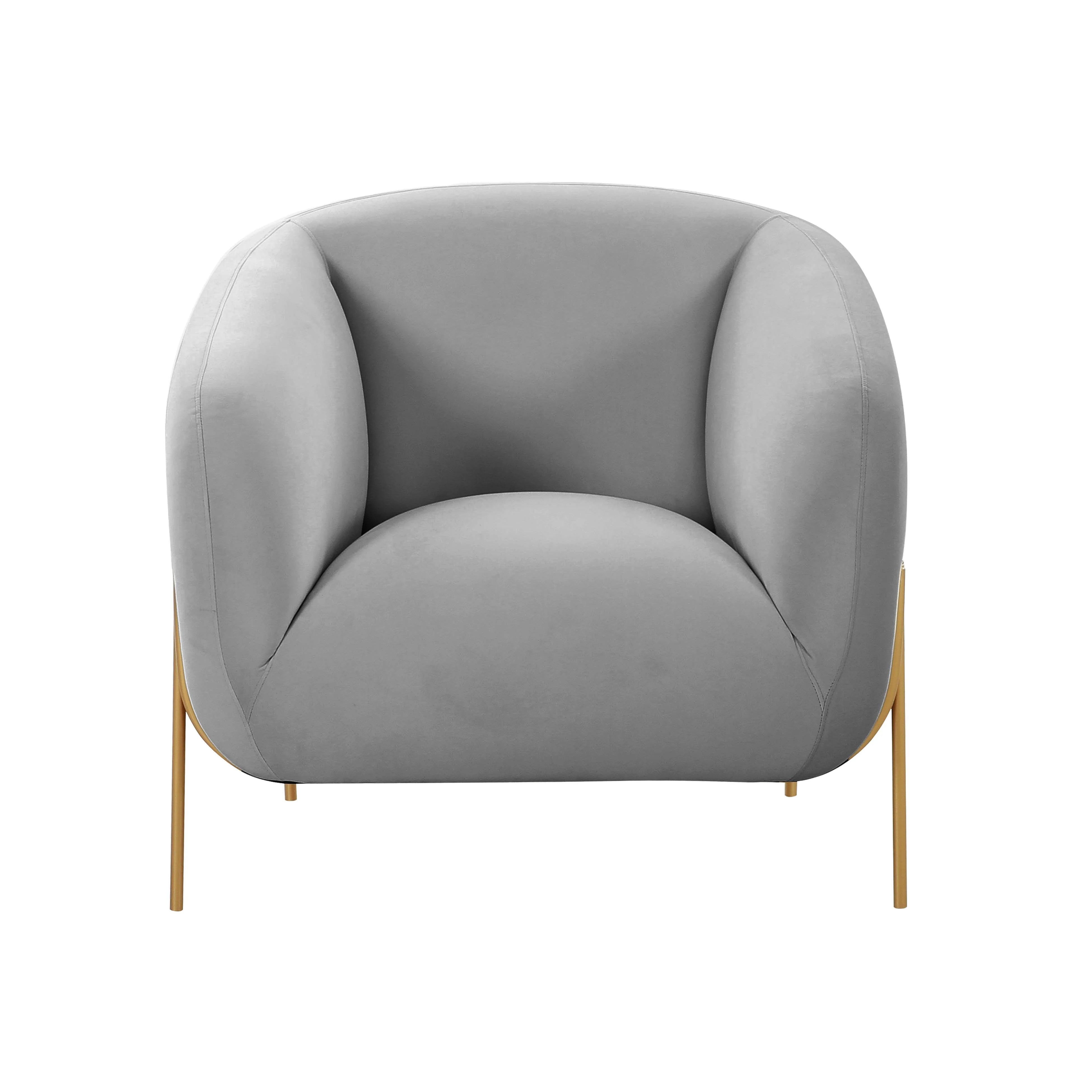 Kandra Performance Velvet Accent Chair