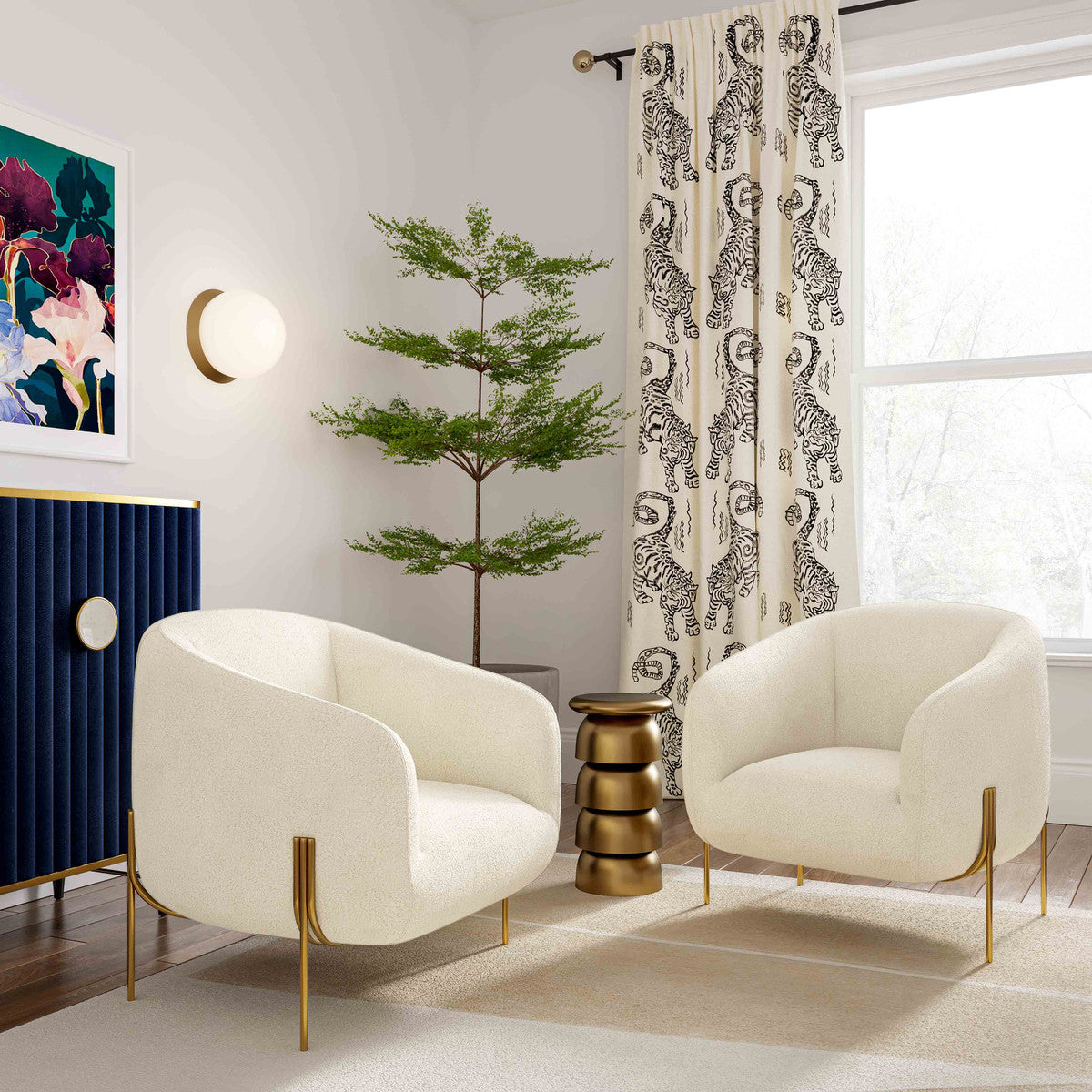 Chaise d'appoint Kandra par Inspire Me ! Décoration de maison