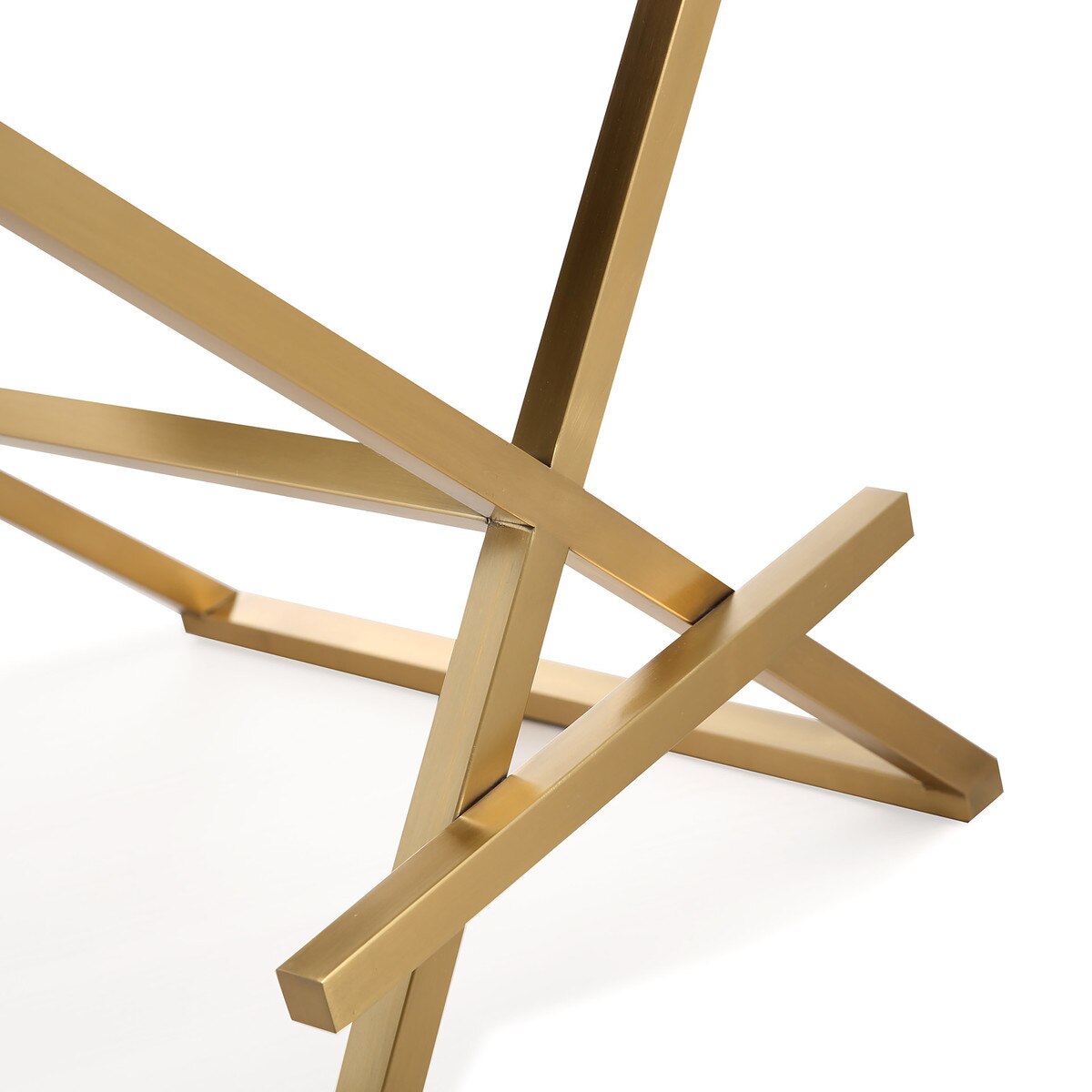 Tabouret de bar Director Black Performance en cuir végétalien et acier doré
