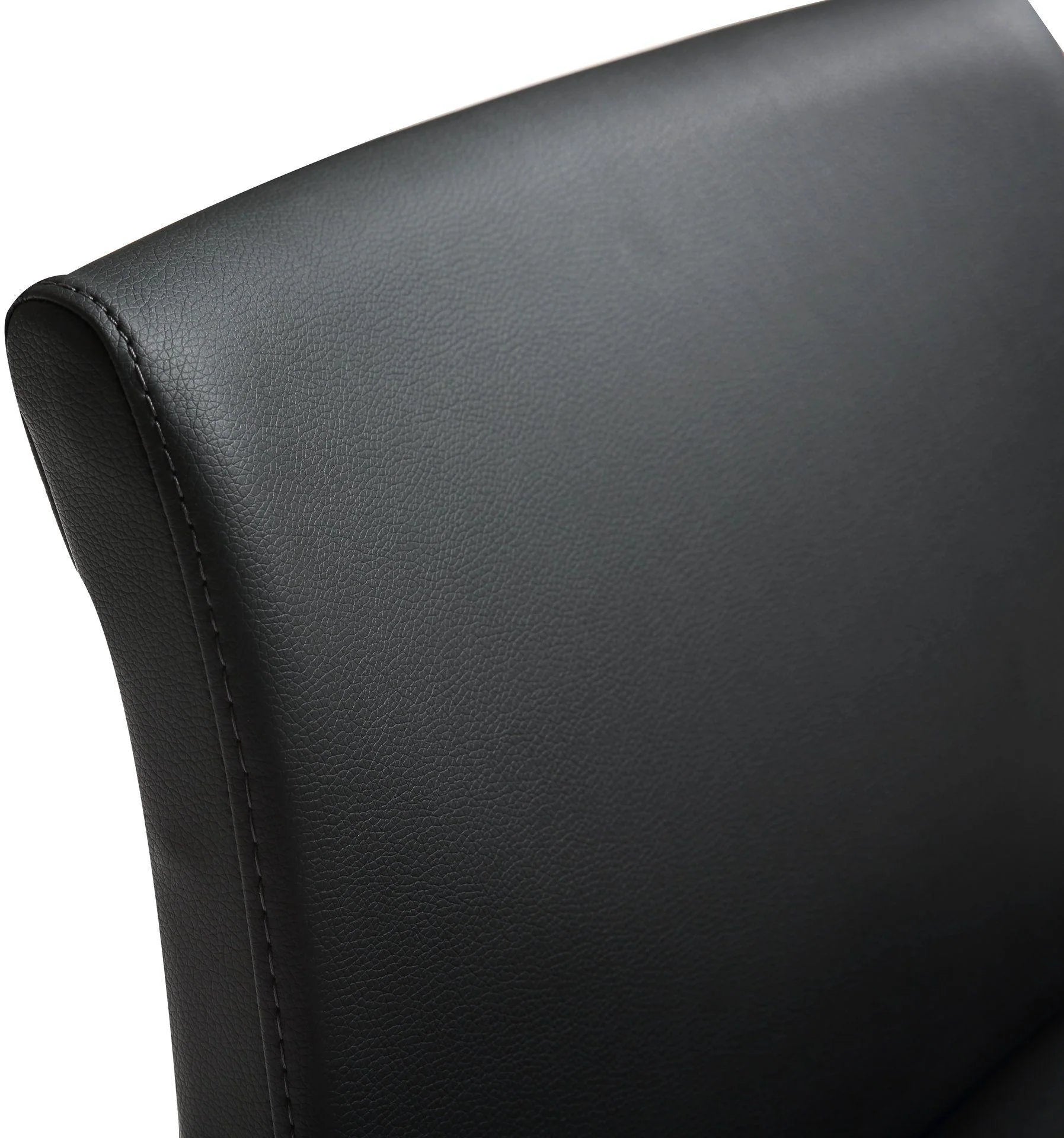 Denmark Performance Vegan Leather Stool with Gold Base - Set of 2