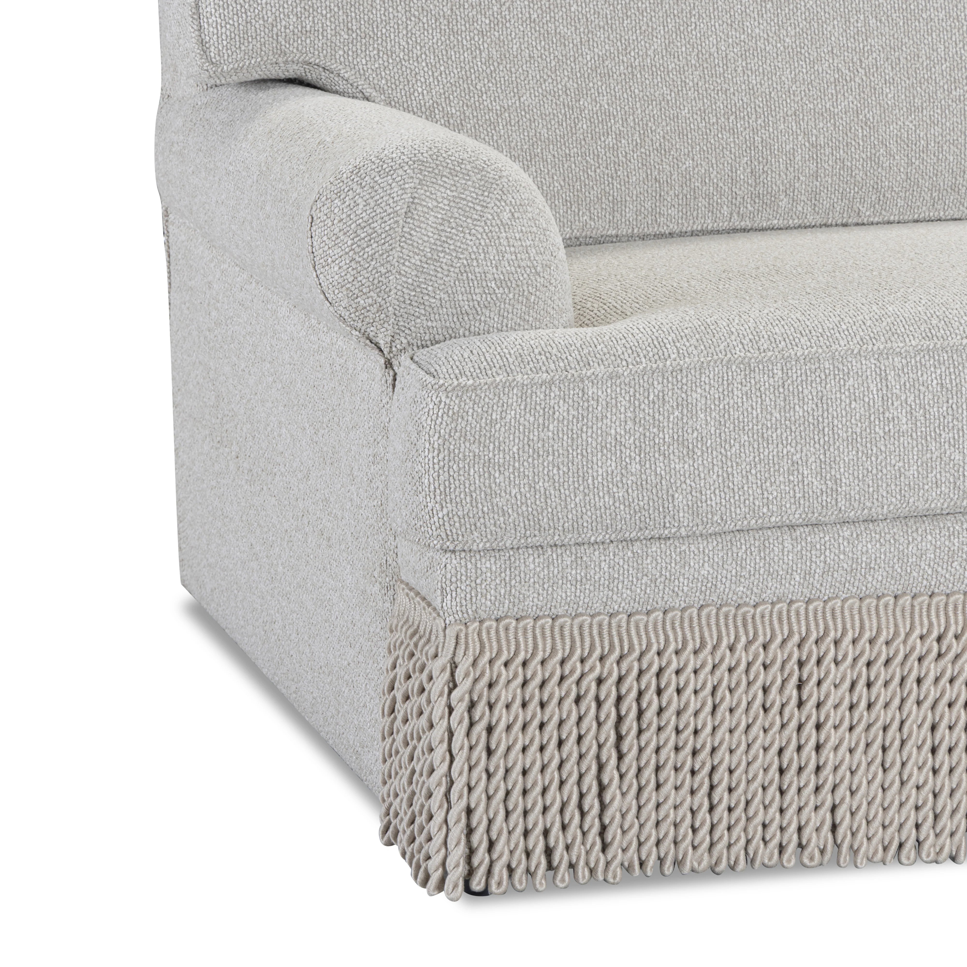 Yvette 3-Piece Warm Grey Performance Boucle L-Sectional