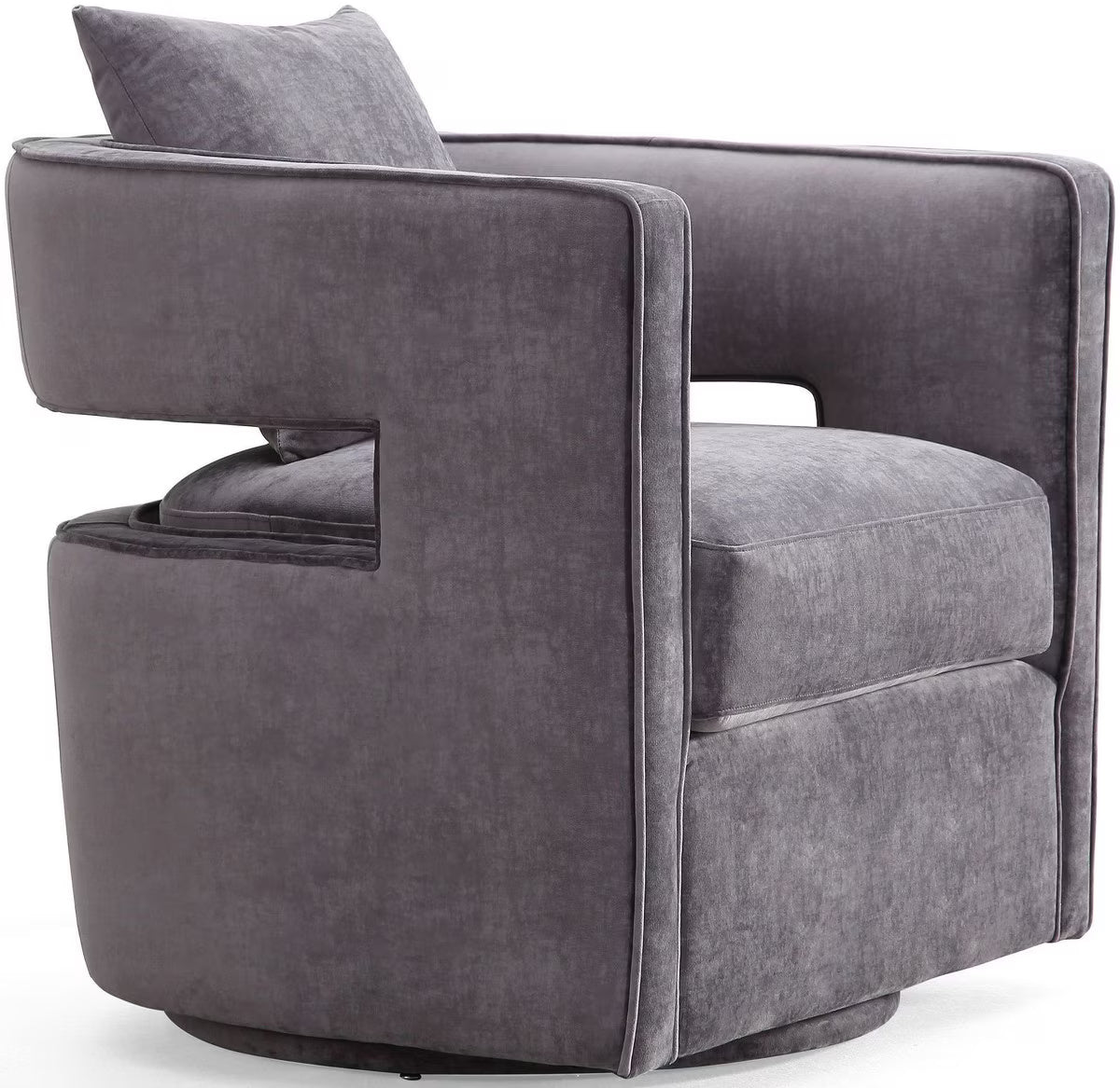 Chaise pivotante Kennedy grise