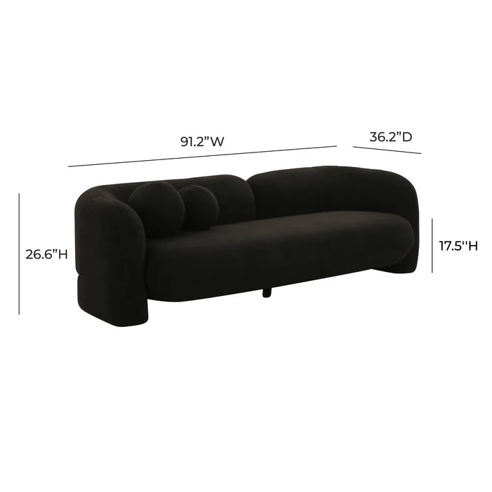 Amelie Faux Fur Sofa