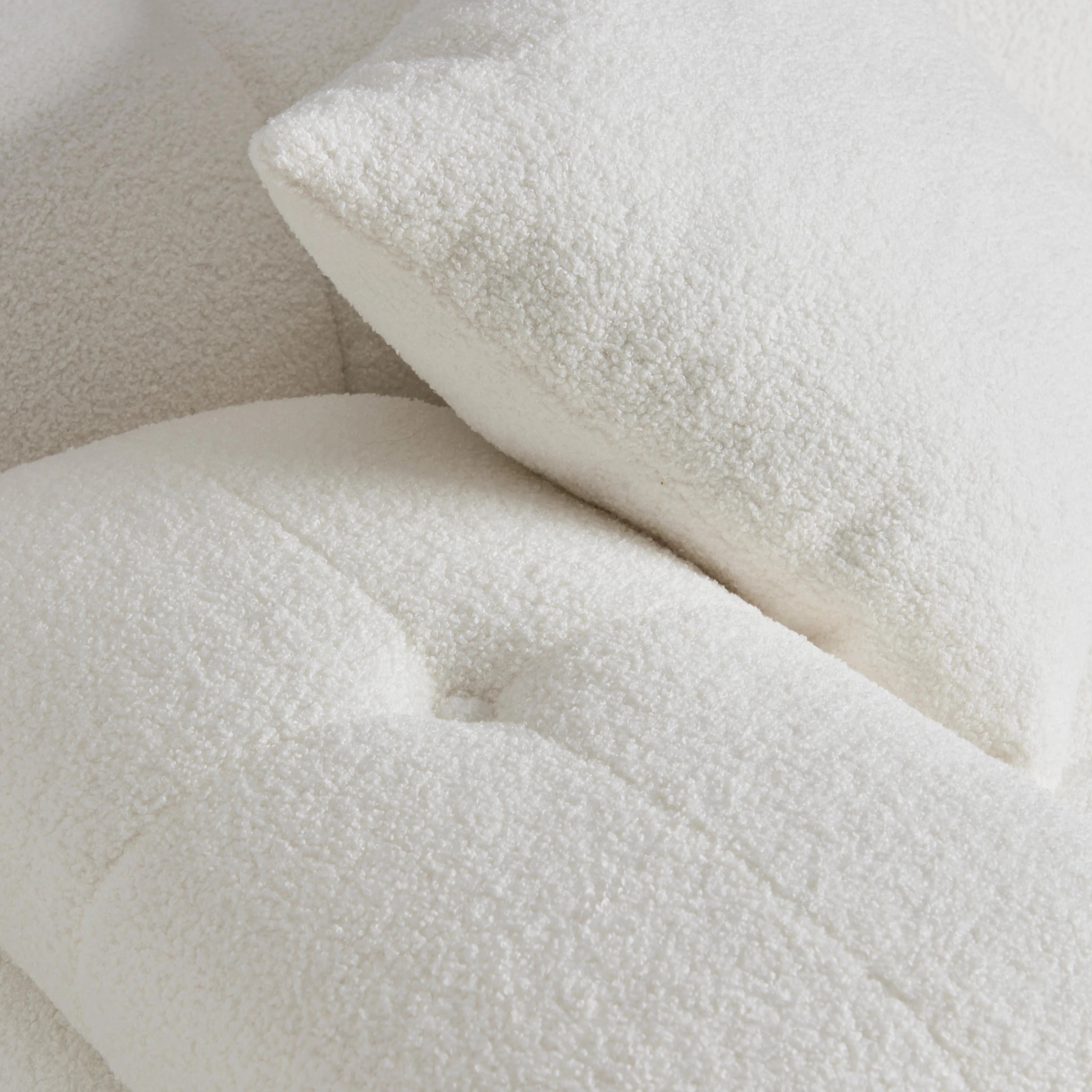 Calliope 79" Performance Vegan Shearling Modular Loveseat