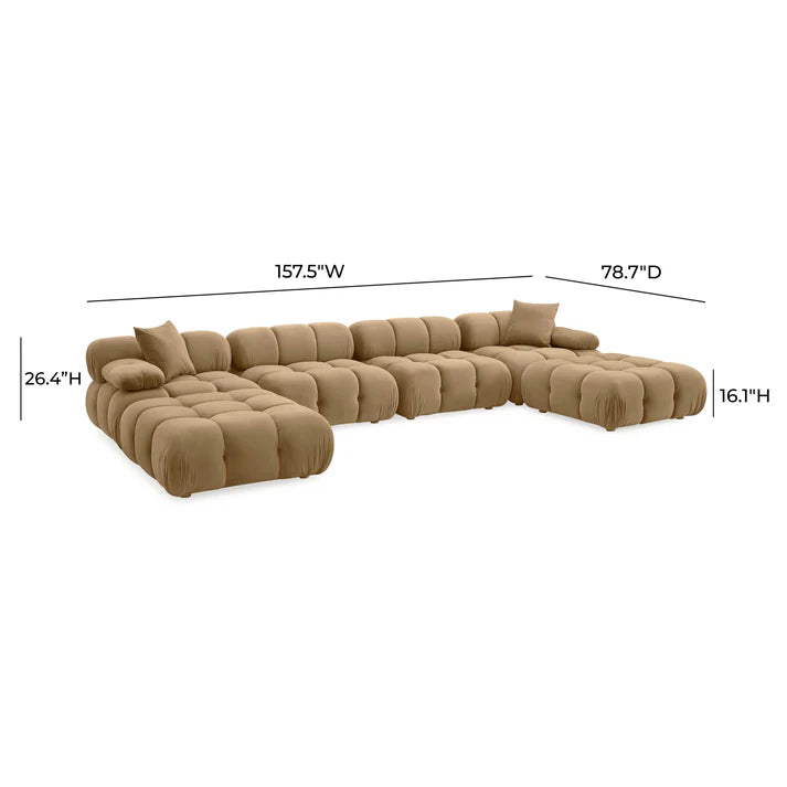 Calliope 6-piece Modular U-Sectional