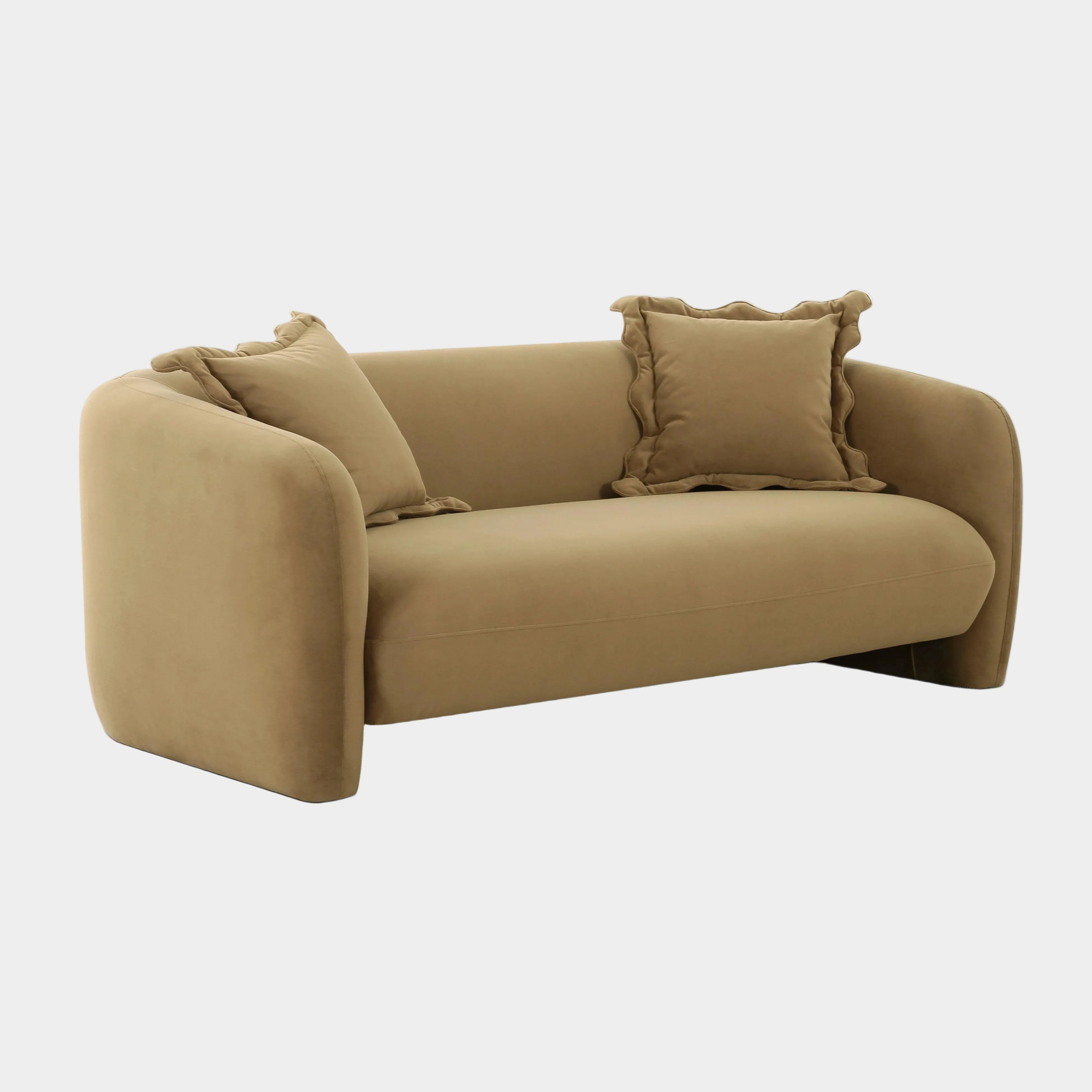 Canapé 2 places en tissu texturé Sandstone de Lou