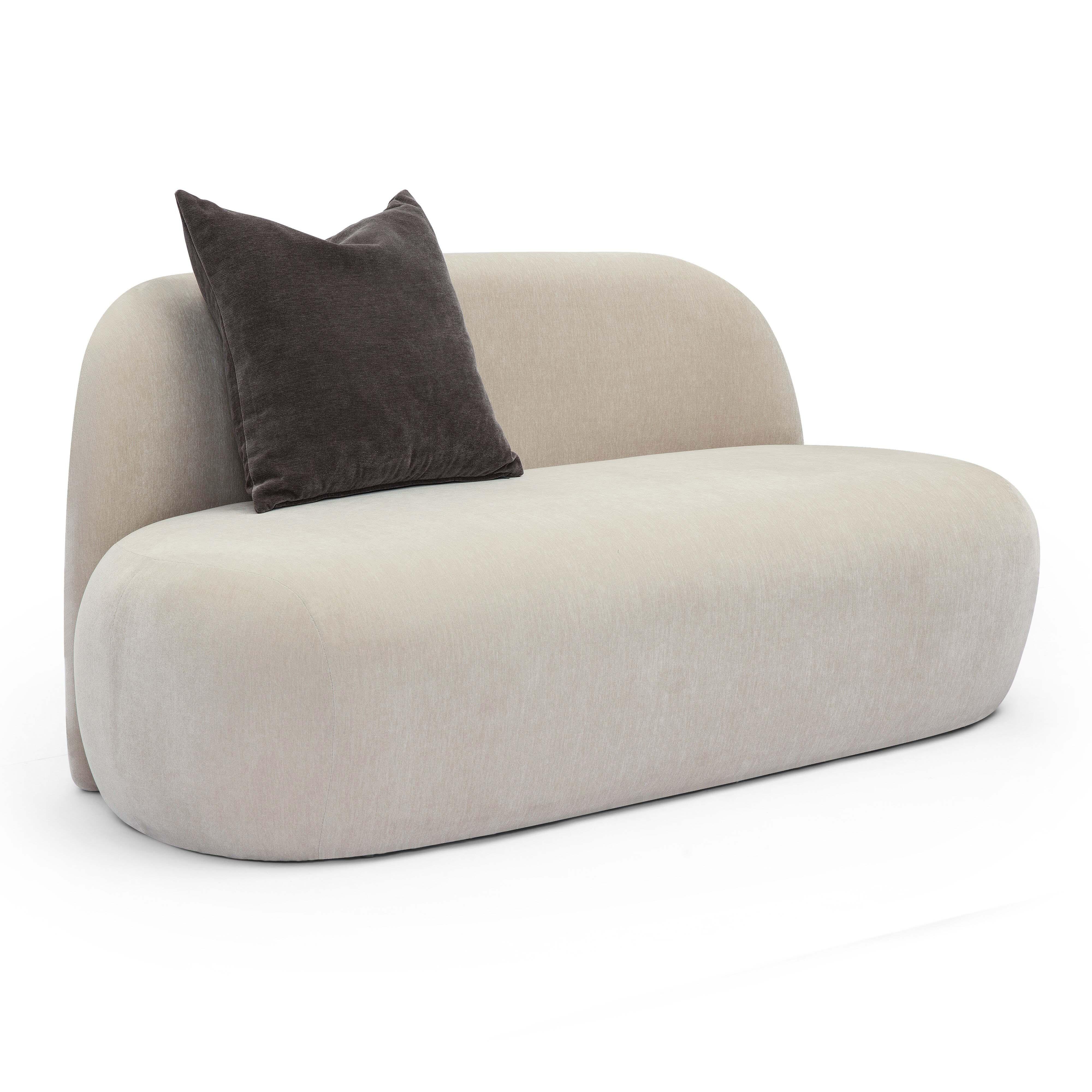 Carraway 60" Upcycled Contract-Grade Chenille Loveseat