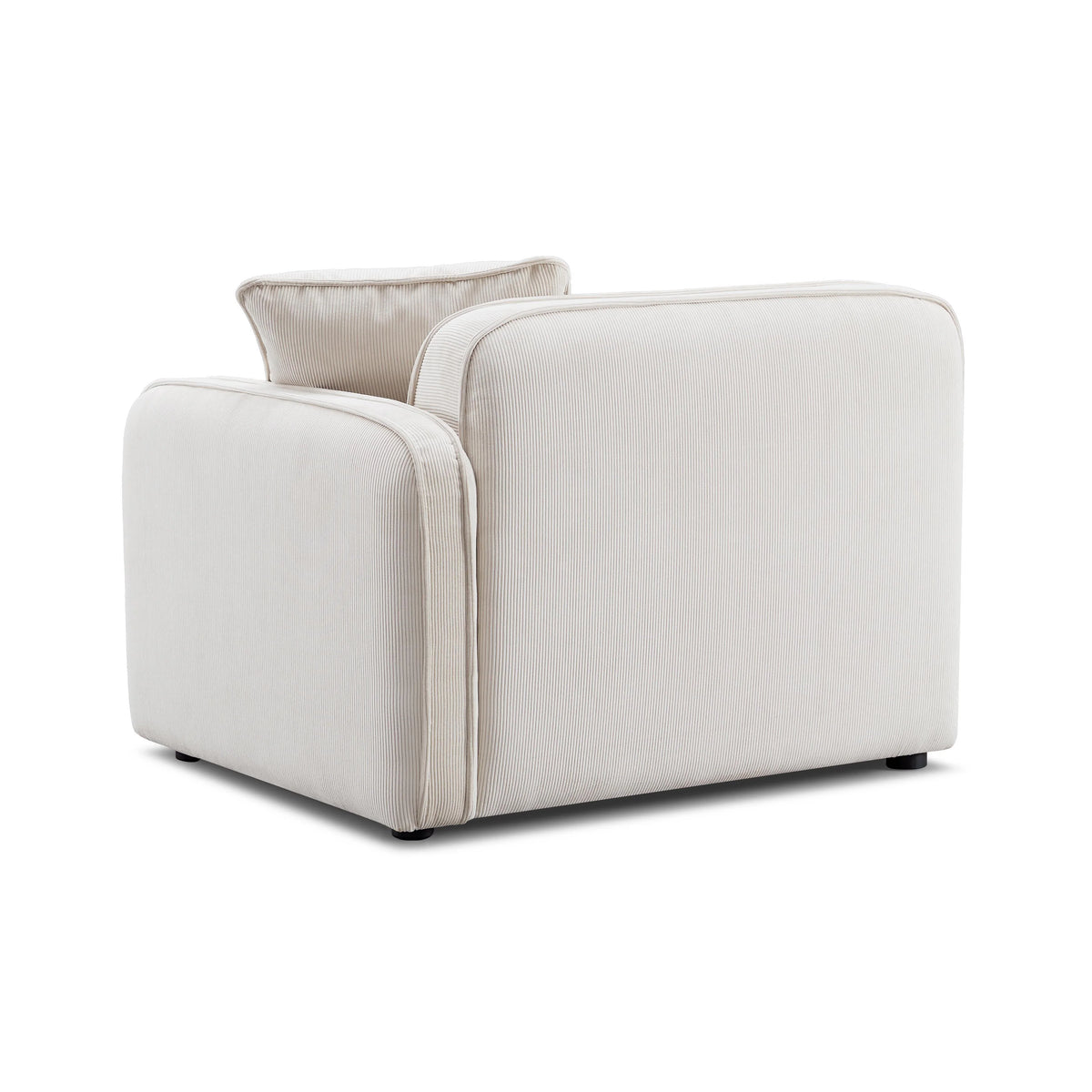 Travie Performance Corduroy Velvet RAF Corner Chair