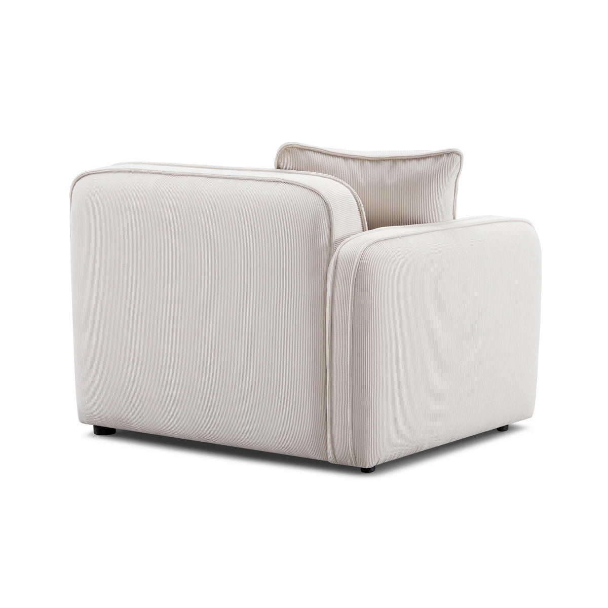 Travie Performance Corduroy Velvet LAF Corner Chair