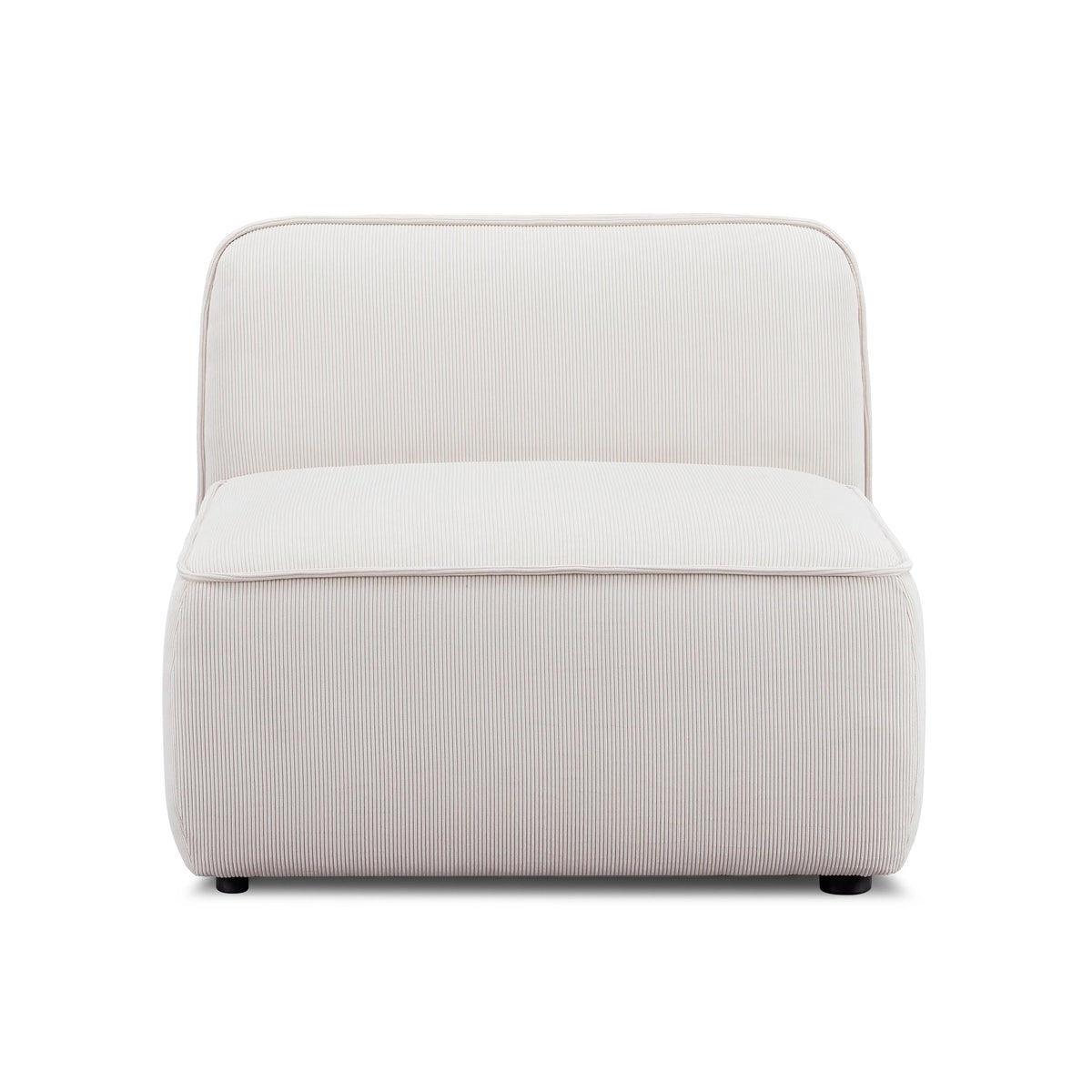 Travie Performance Corduroy Velvet Armless Chair