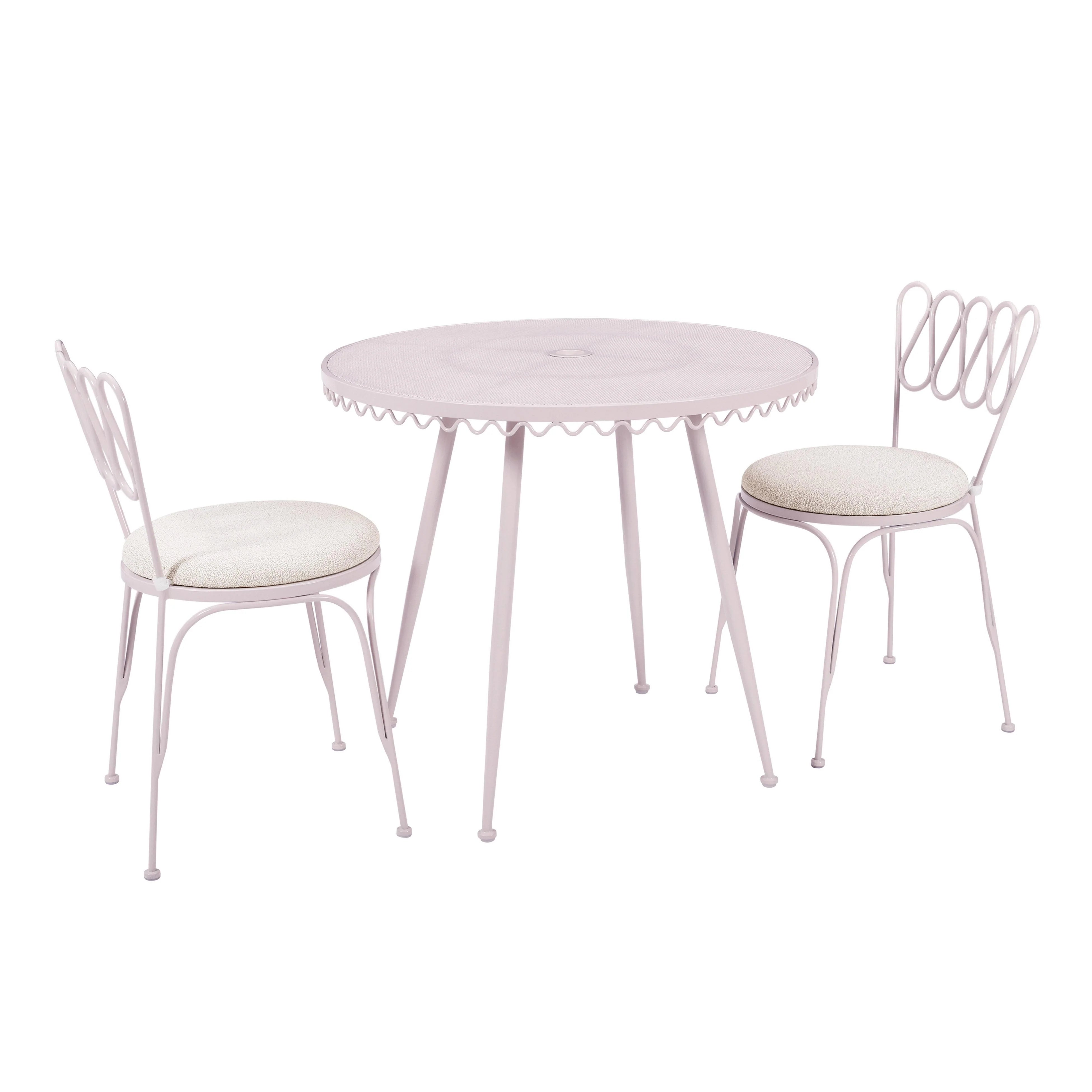 Erica Wrought Iron Outdoor Chair