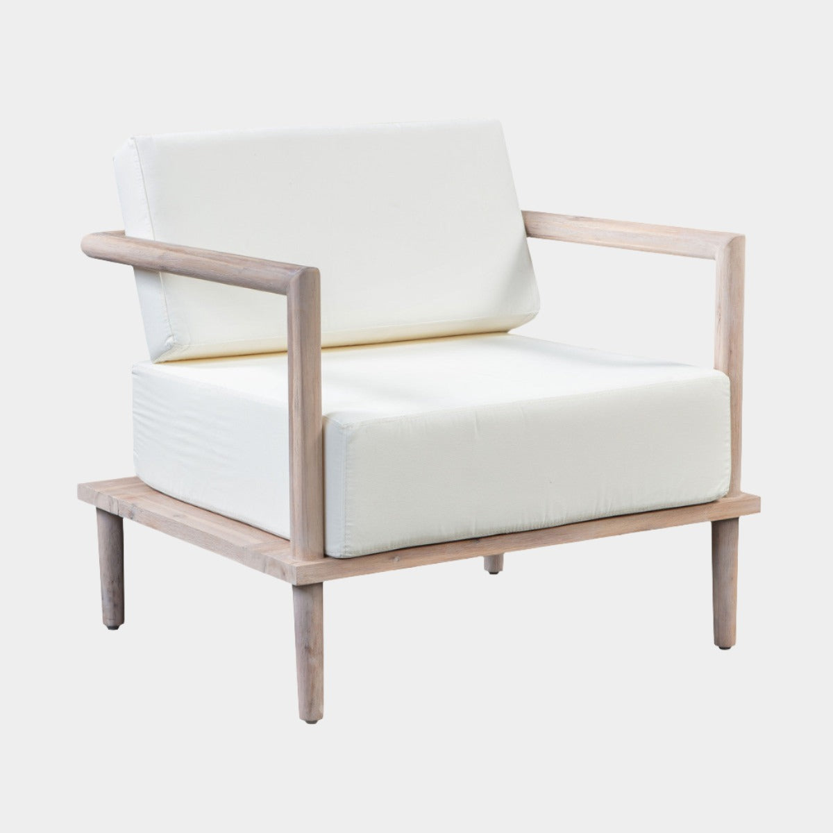 Chaise longue d'extérieur Emerson Cream