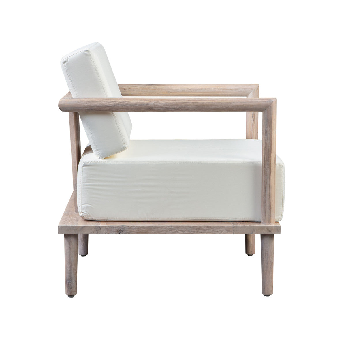 Chaise longue d'extérieur Emerson Cream