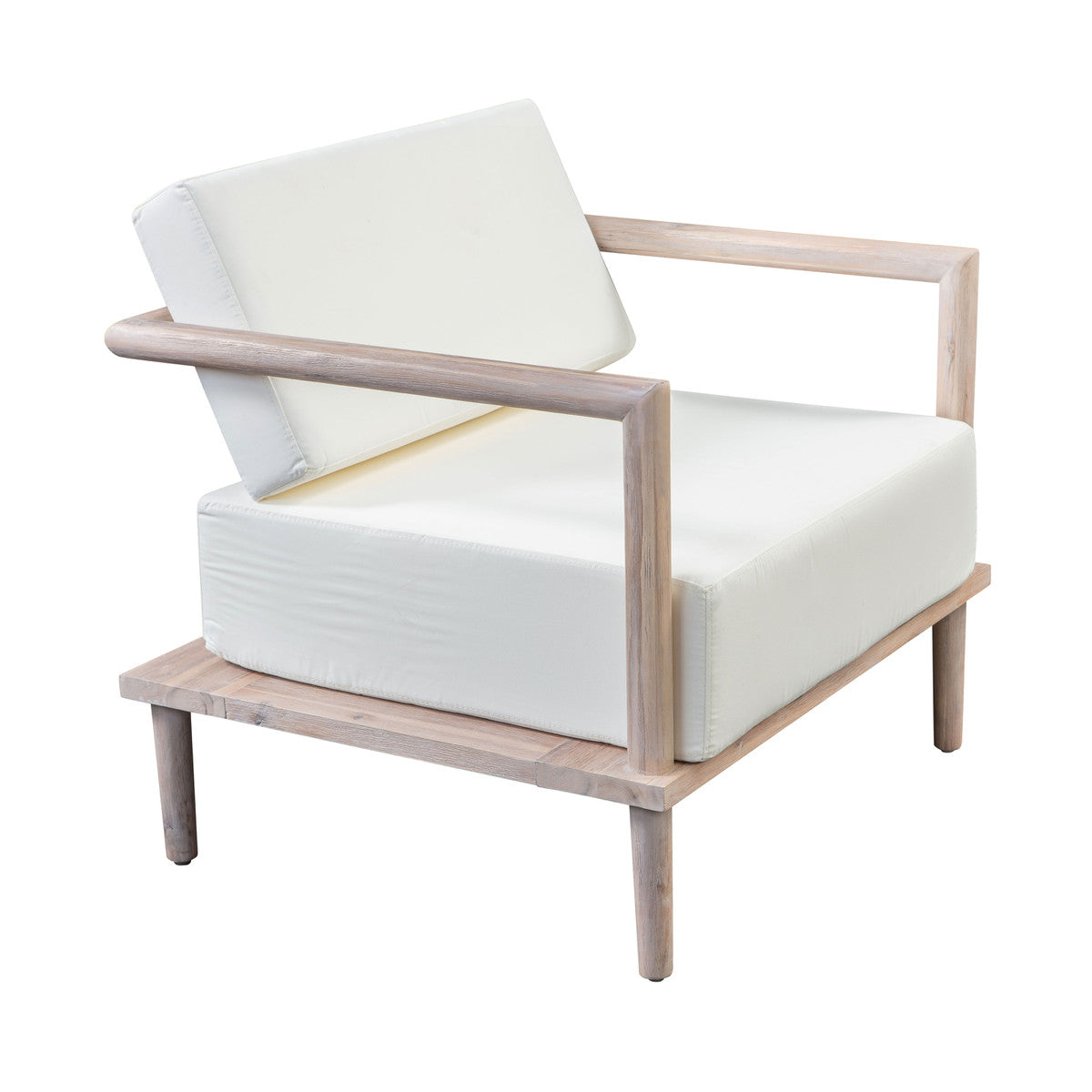 Chaise longue d'extérieur Emerson Cream