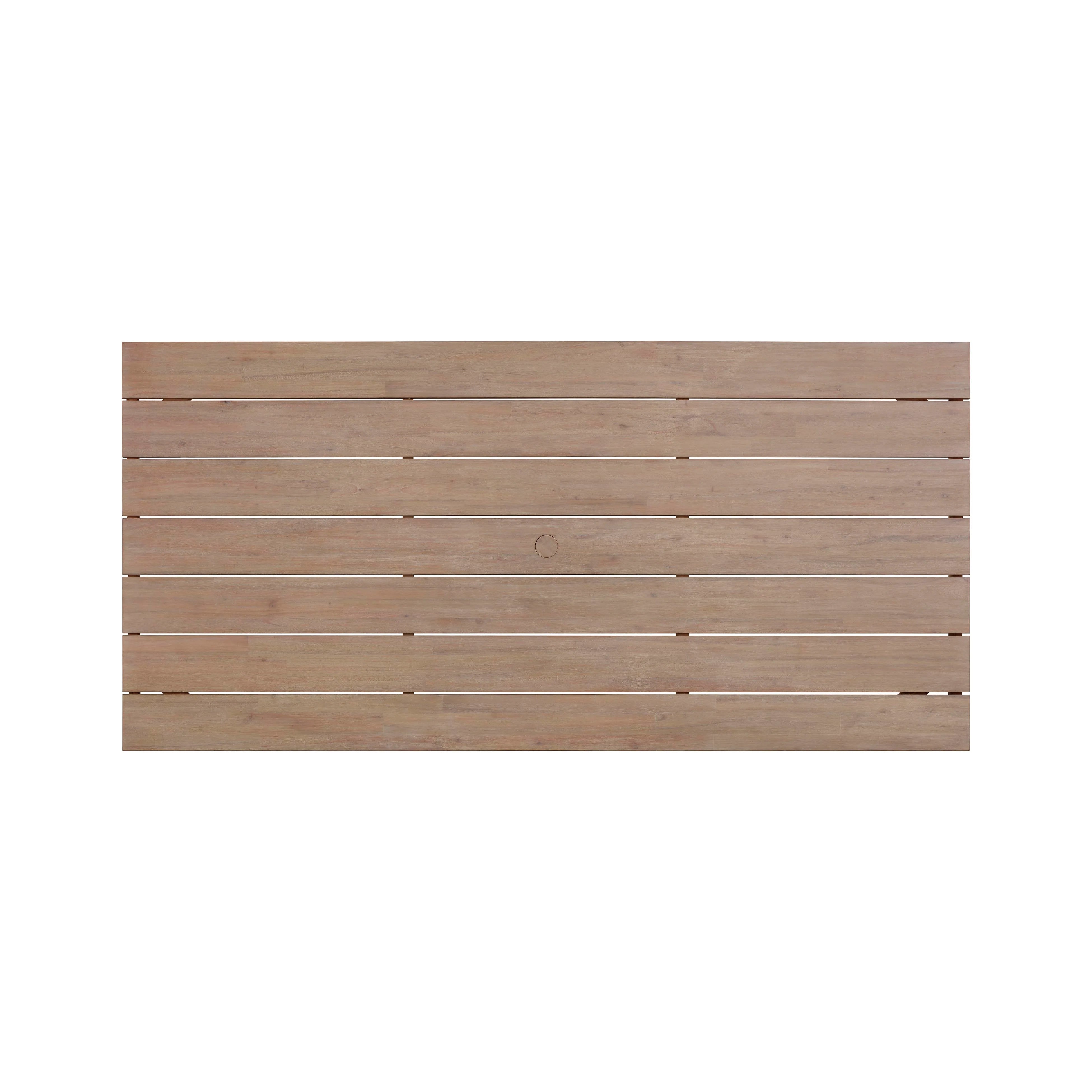 Cassie Natural Outdoor Rectangular Dining Table (75"-108")