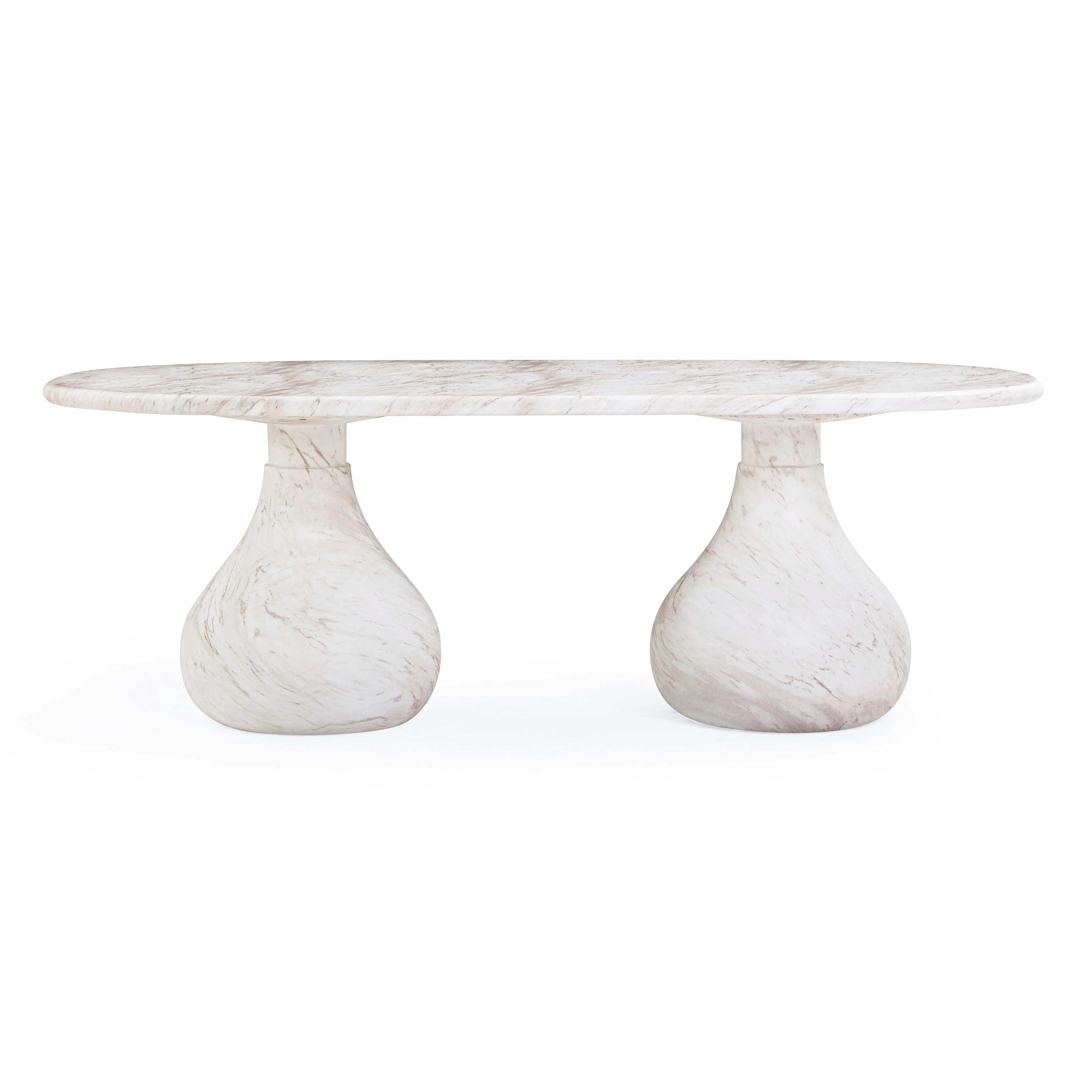 Smooch 87" Concrete Indoor/Outdoor Dining Table