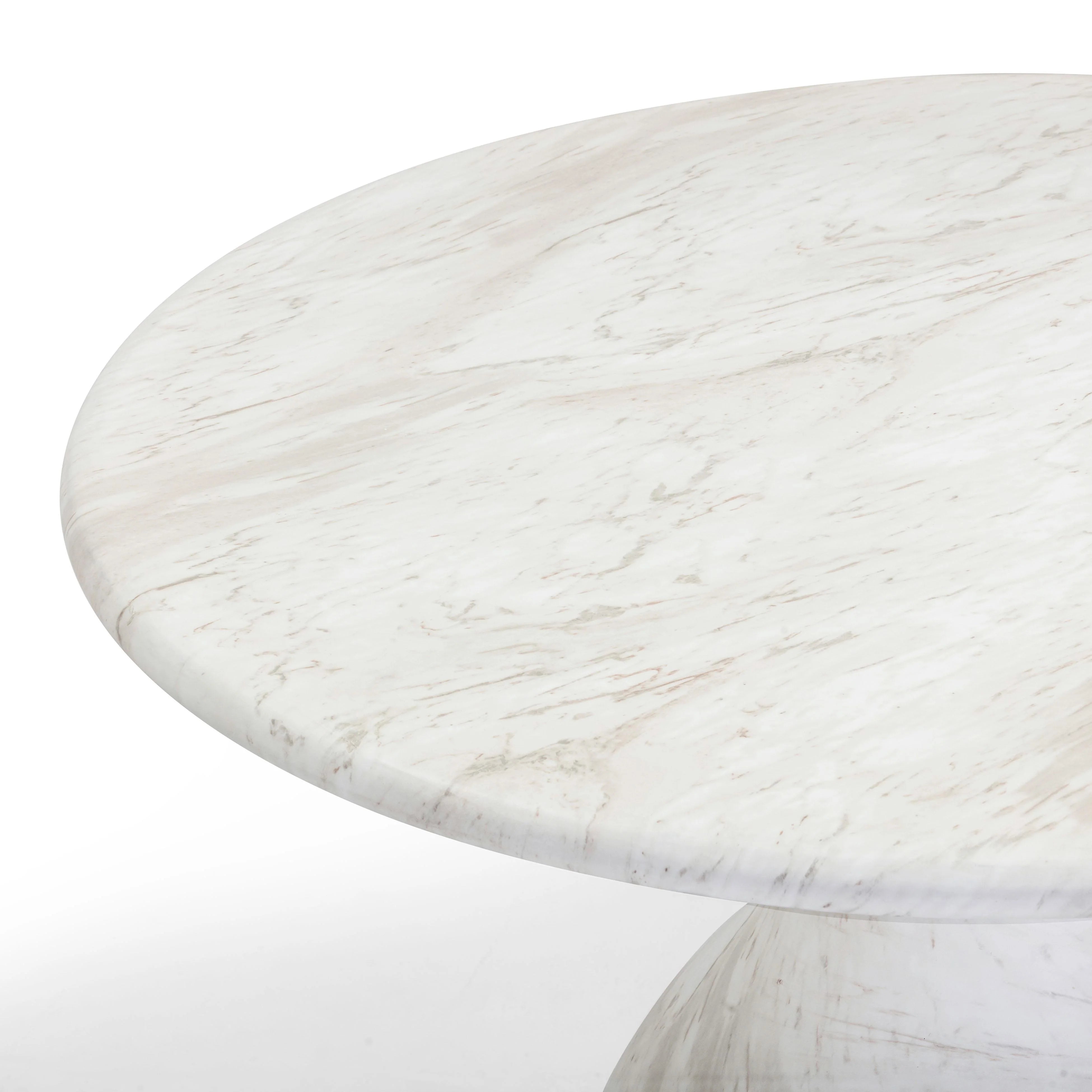Smooch 47" Concrete Indoor/Outdoor Round Dining Table