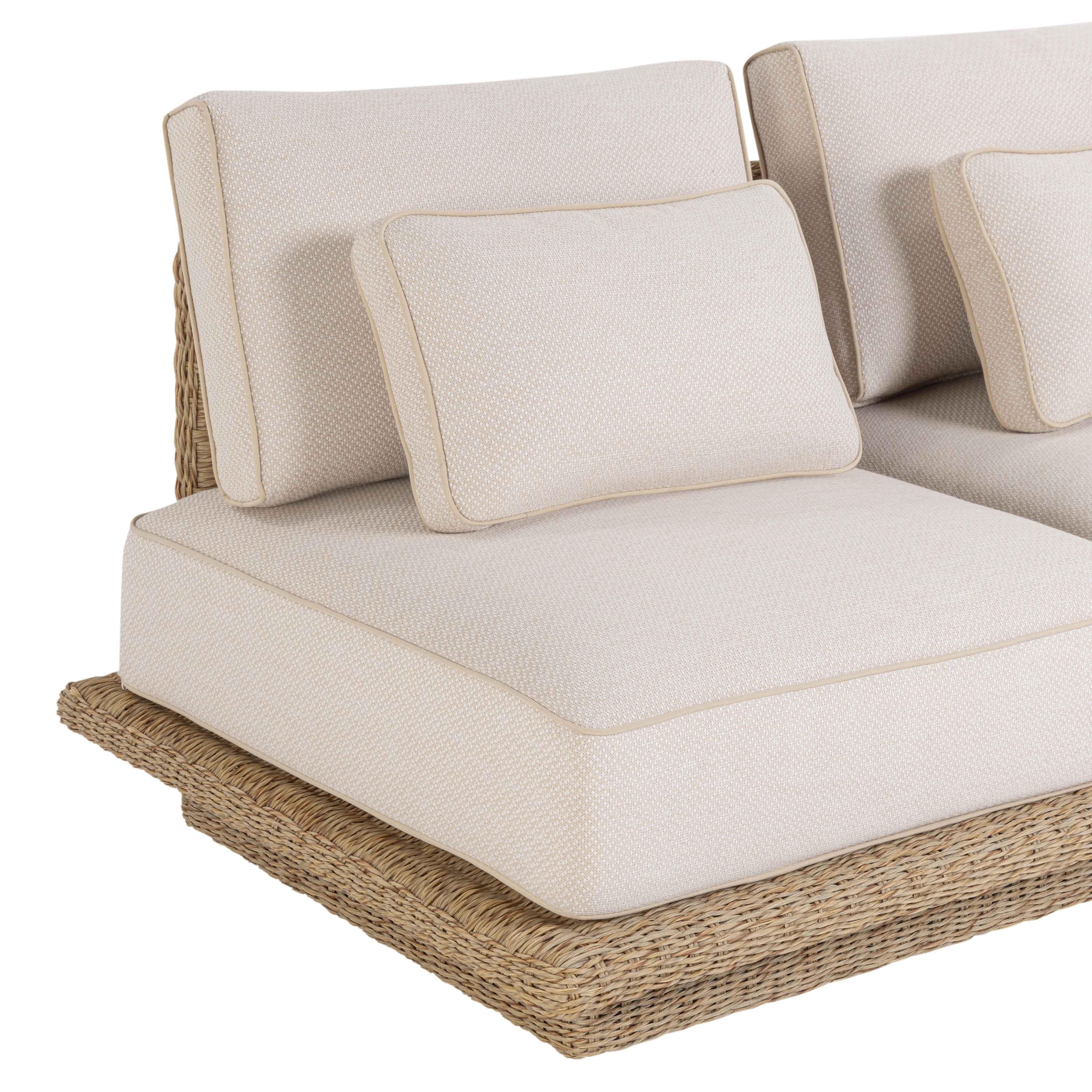 Mora Cream Outdoor Sofa