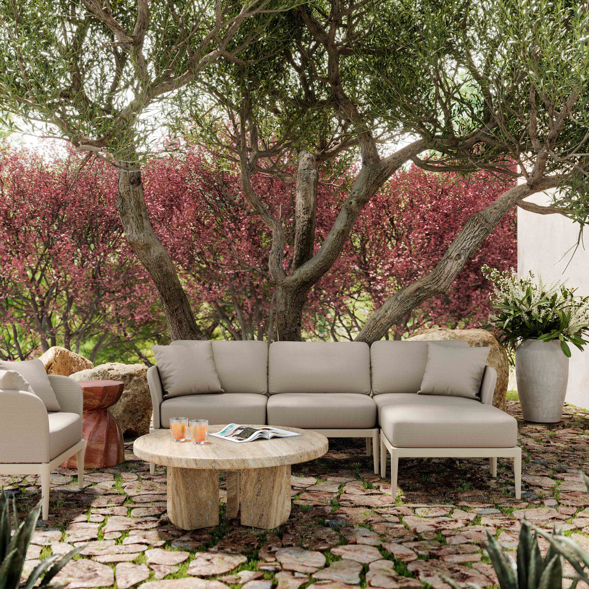 Kapri Modular Outdoor Corner Seat