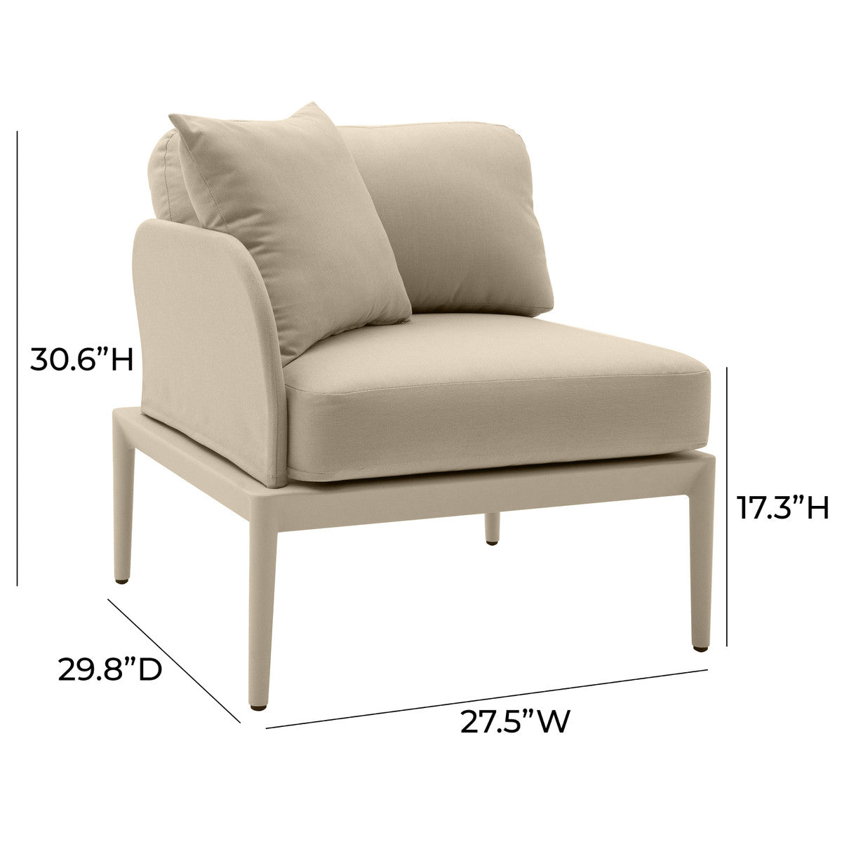 Kapri Modular Outdoor Corner Seat