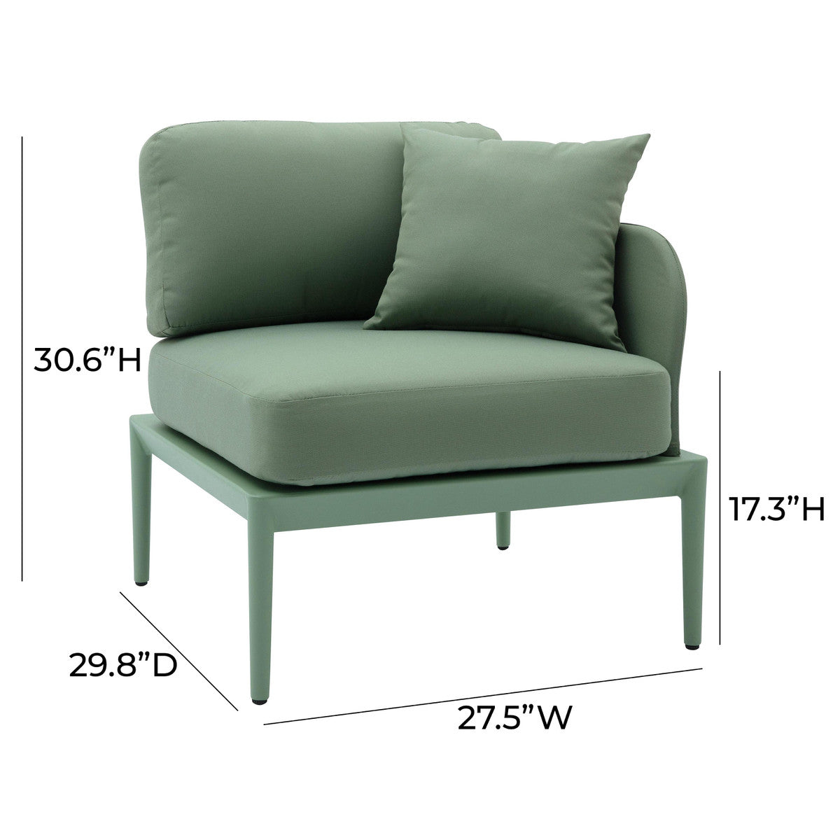 Kapri Modular Outdoor Corner Seat