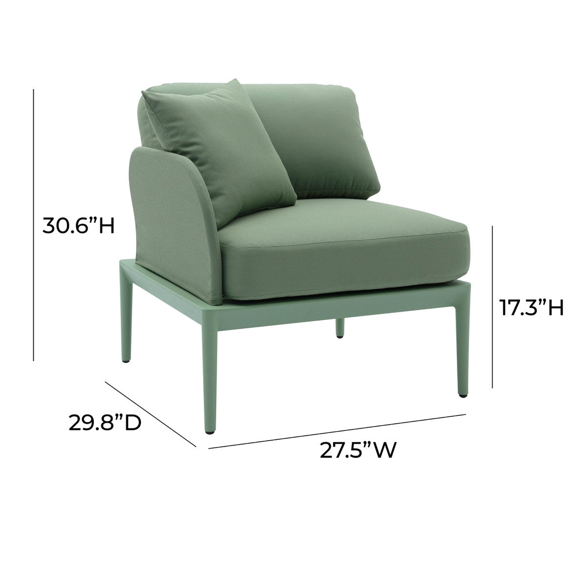 Kapri Modular Outdoor Corner Seat