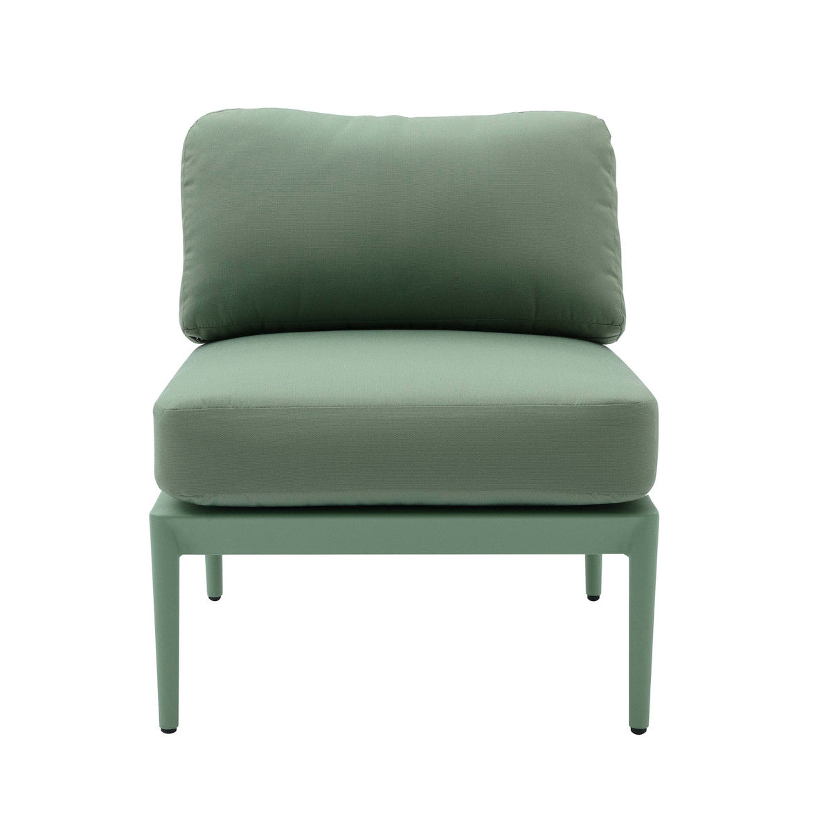 Chaise sans accoudoirs d'extérieur modulaire Kapri