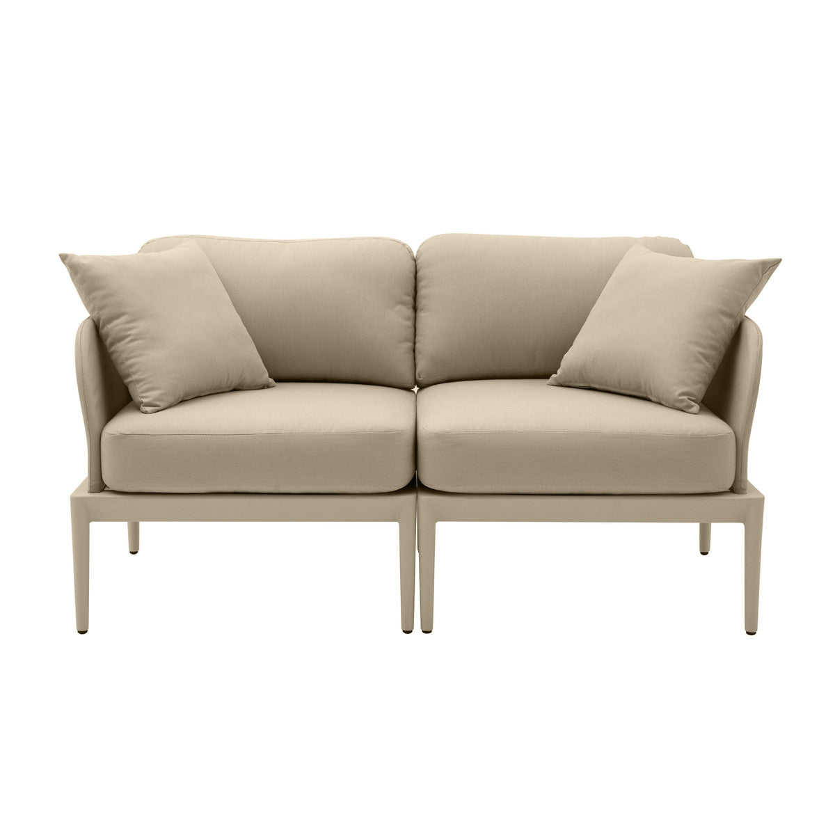 Causeuse d'extérieur modulaire Kapri