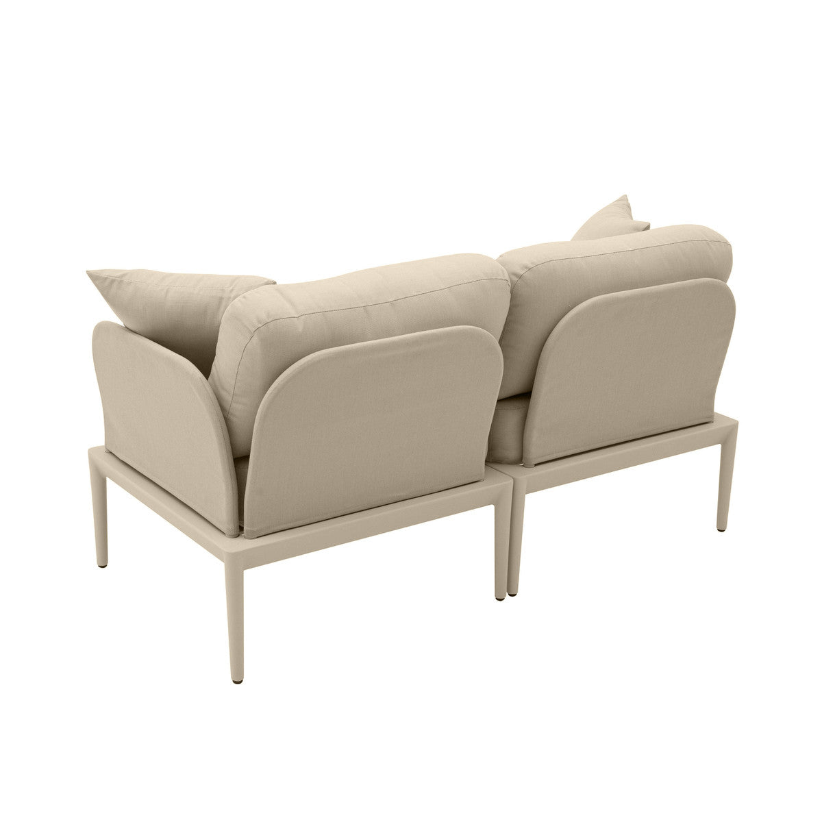 Causeuse d'extérieur modulaire Kapri