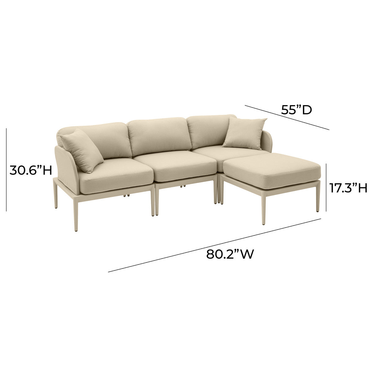 Kapri Modular Outdoor Sectional