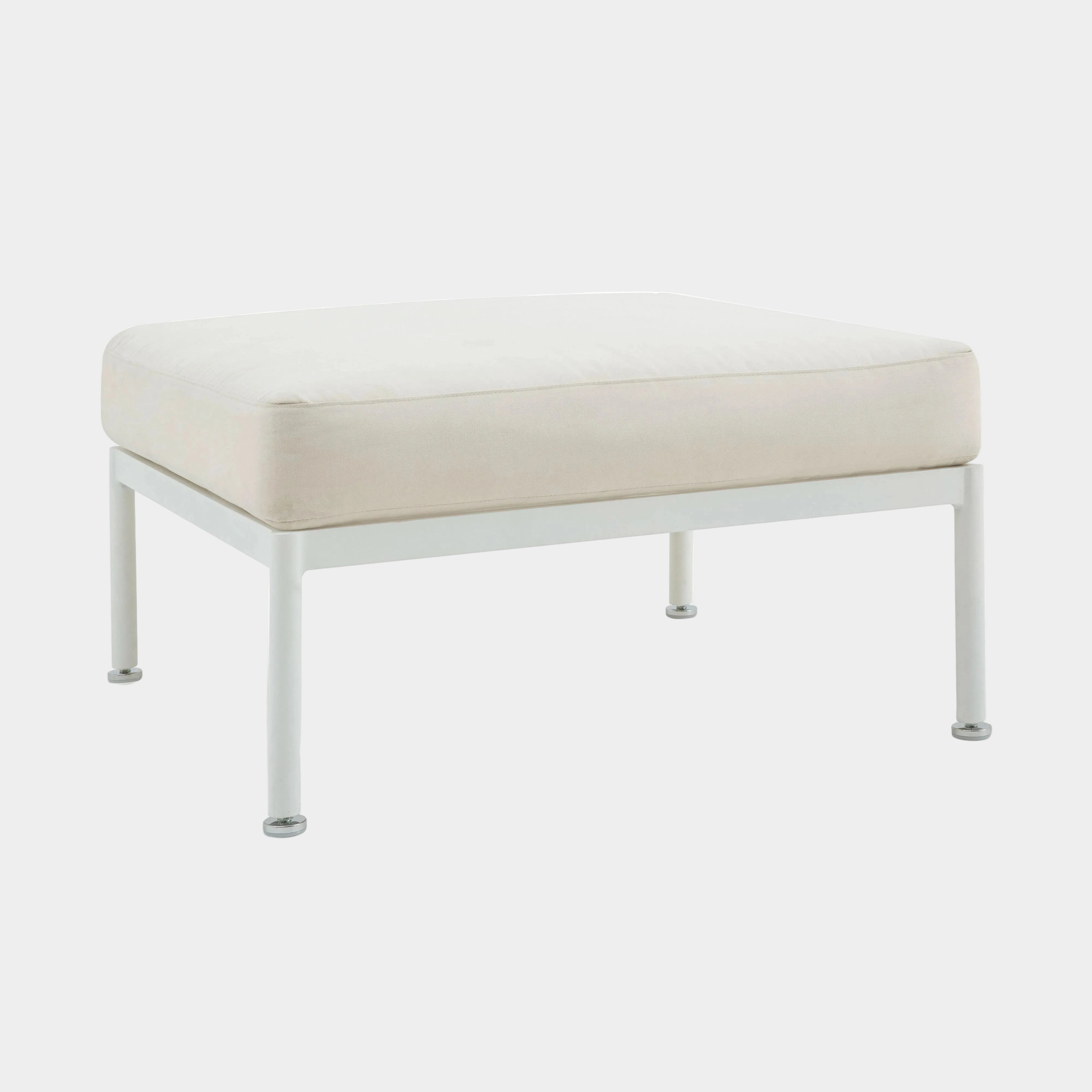 Dunes Cream Outdoor Ottoman