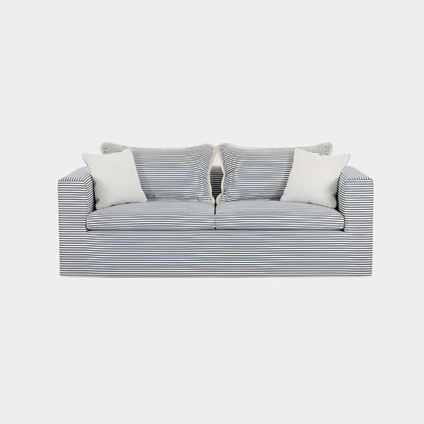 Salty Striped Outdoor Sofa