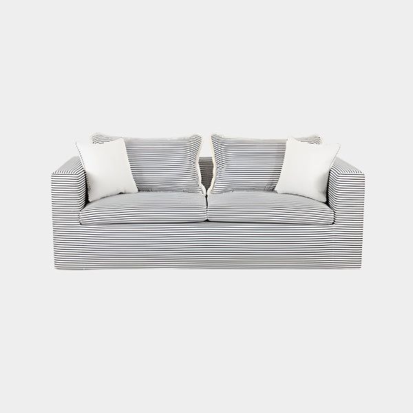 Salty Striped Outdoor Sofa