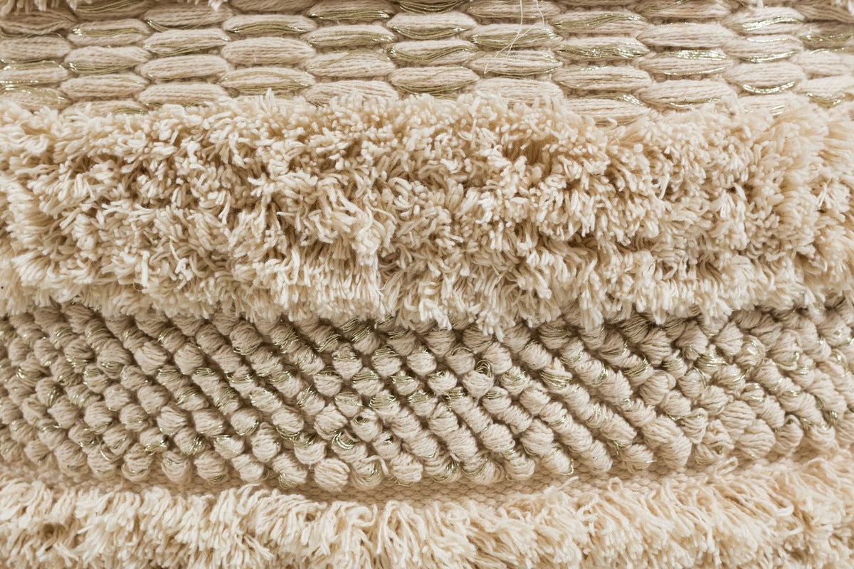 Pouf en coton Yorba