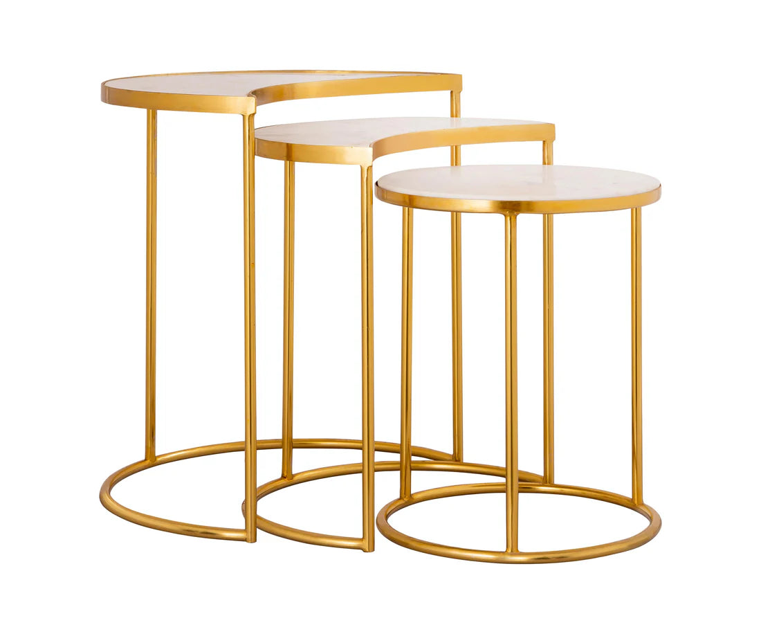 Crescent Nesting Tables By Inspire Me! Home Decor