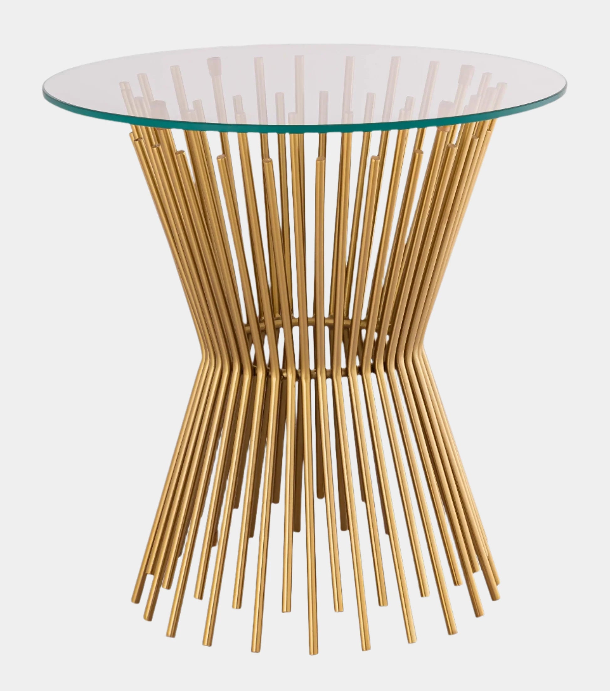 Table d'appoint en verre Grace par Inspire Me! Décoration d'intérieur