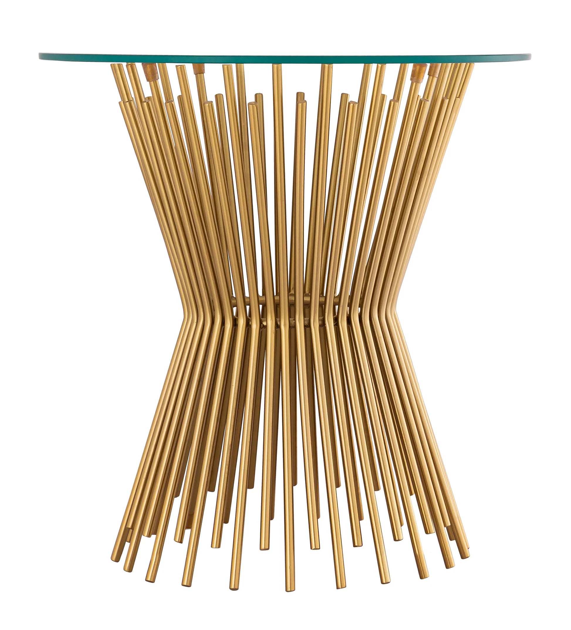 Table d'appoint en verre Grace par Inspire Me! Décoration d'intérieur