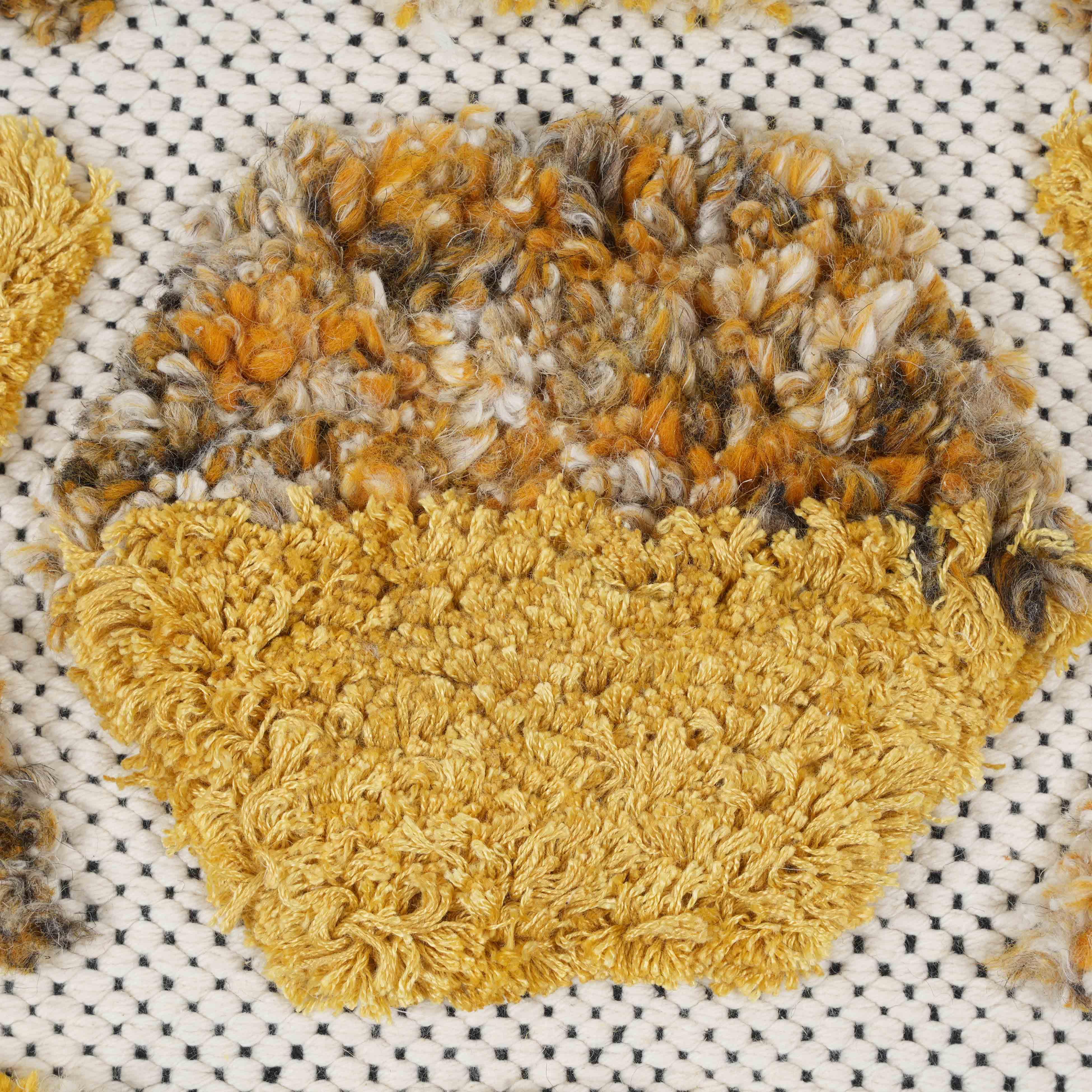 Sawyer Natural Tones Tufted Pouf