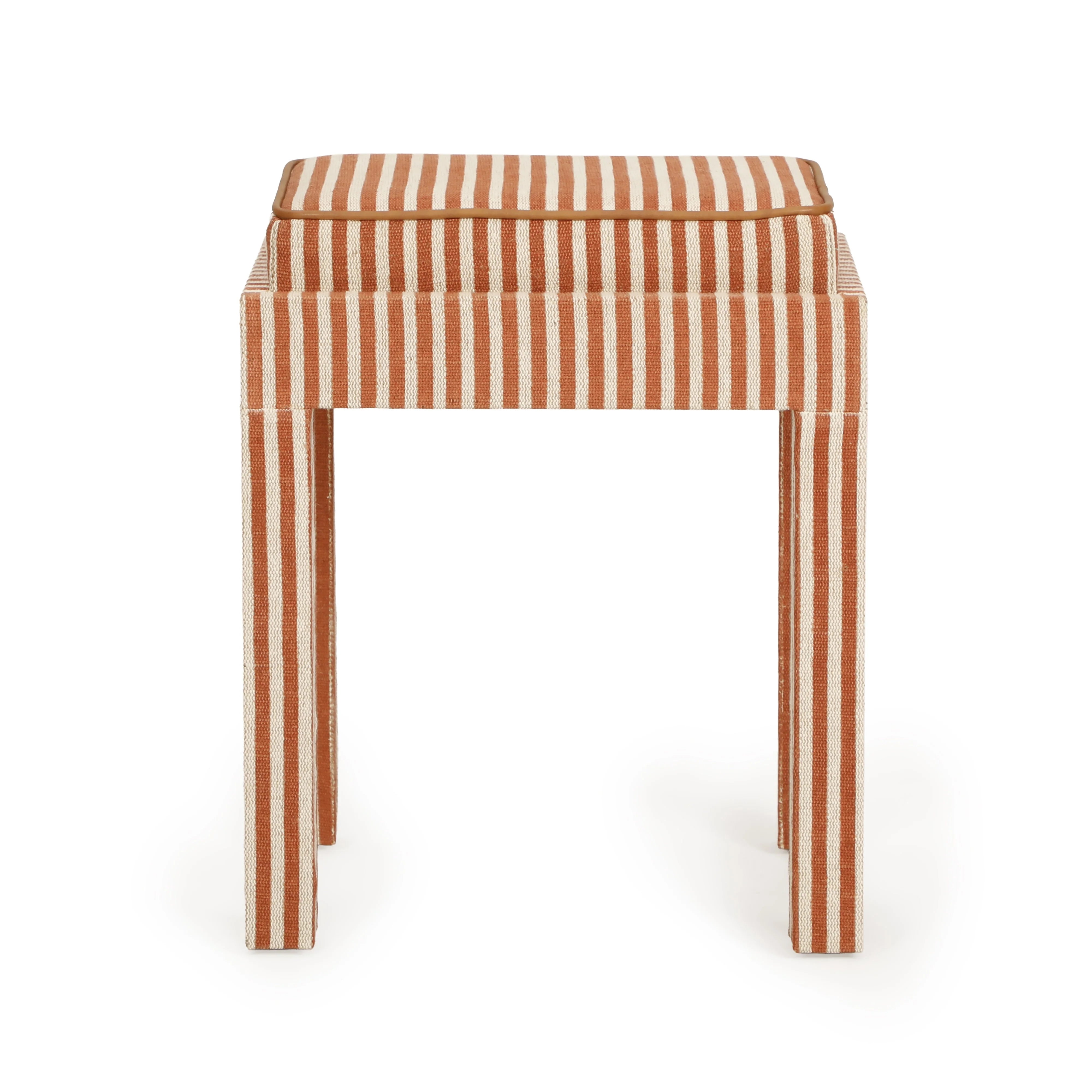 Kora Cotton Jute Contract-Grade Accent Stool