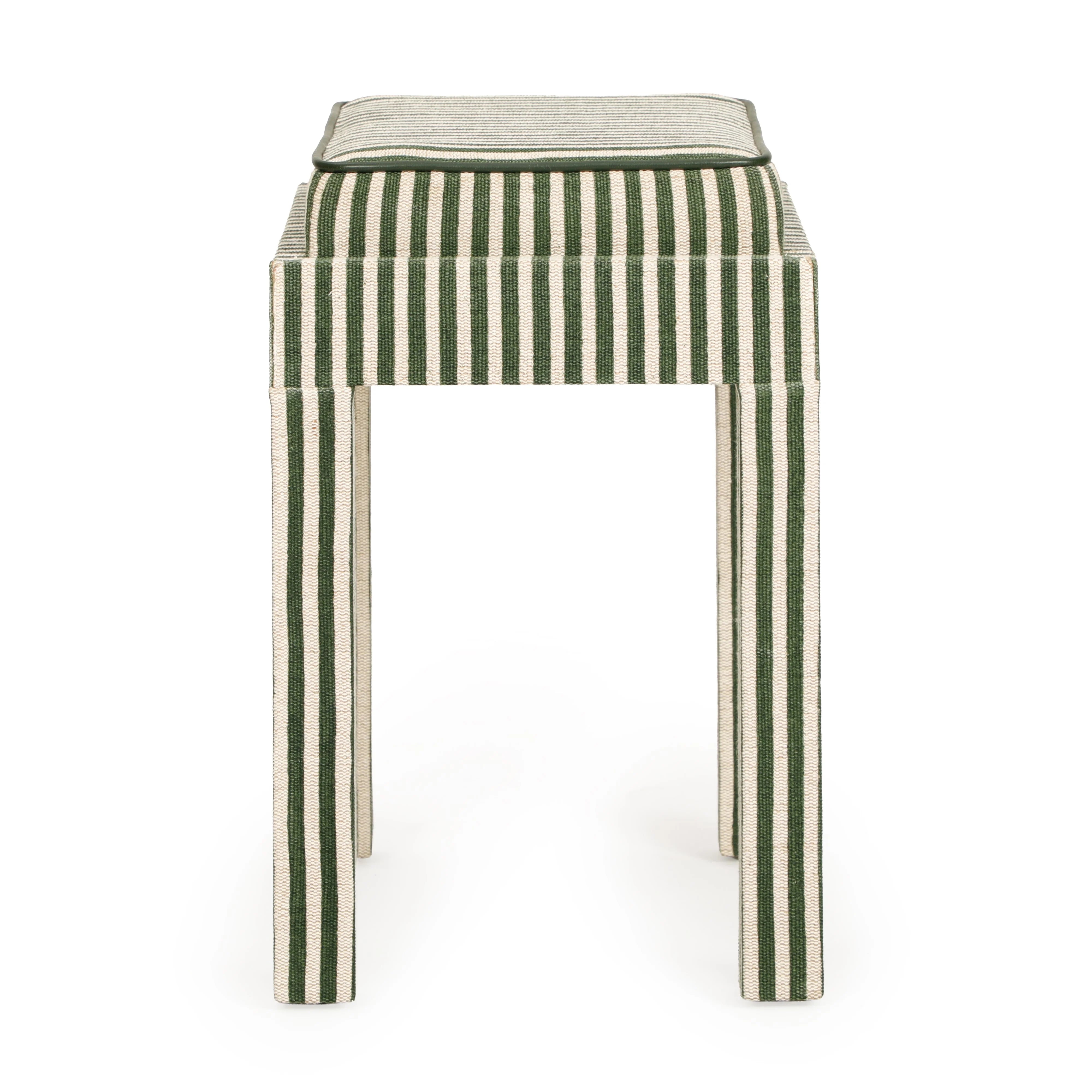 Kora Cotton Jute Contract-Grade Accent Stool