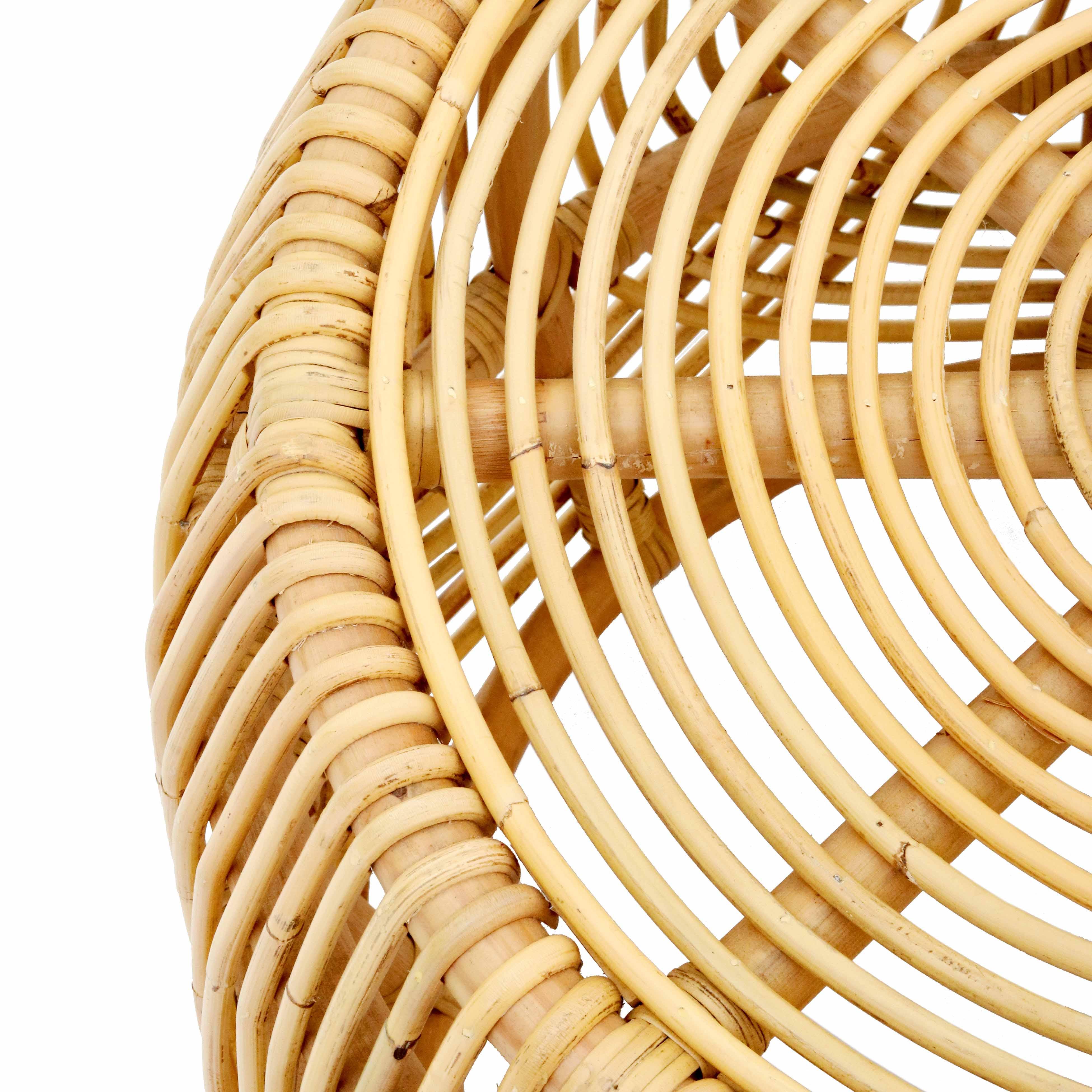 Azrina 2-Piece Rattan Nesting Table Set
