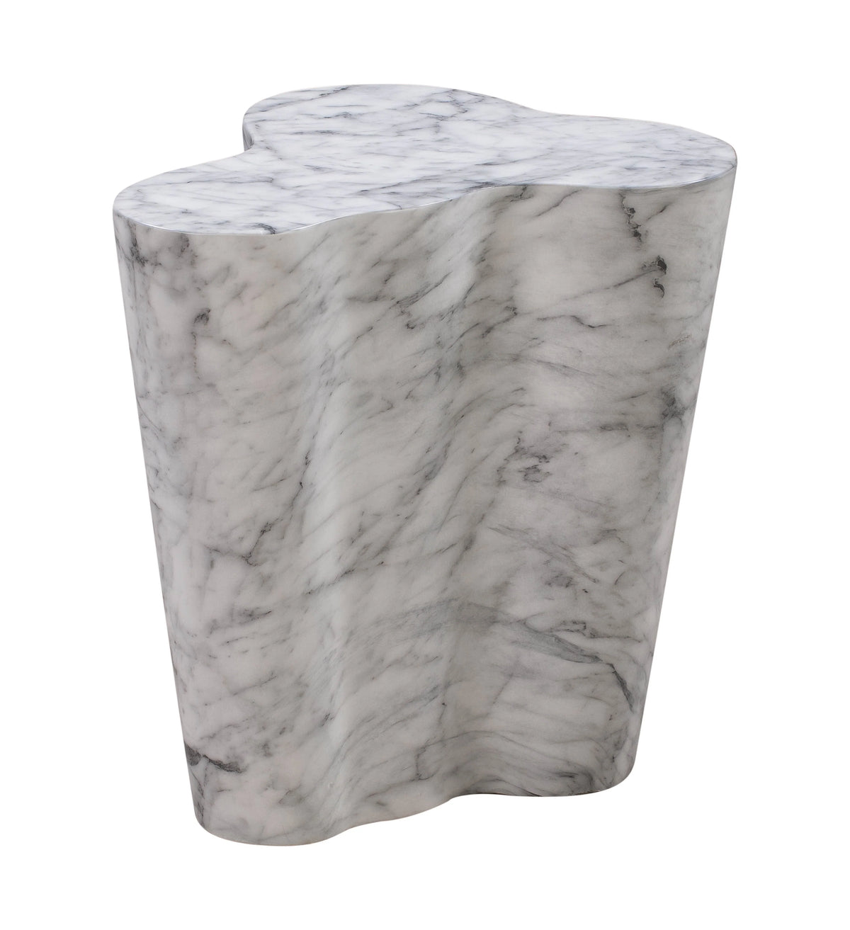Table d'appoint haute en fausse dalle