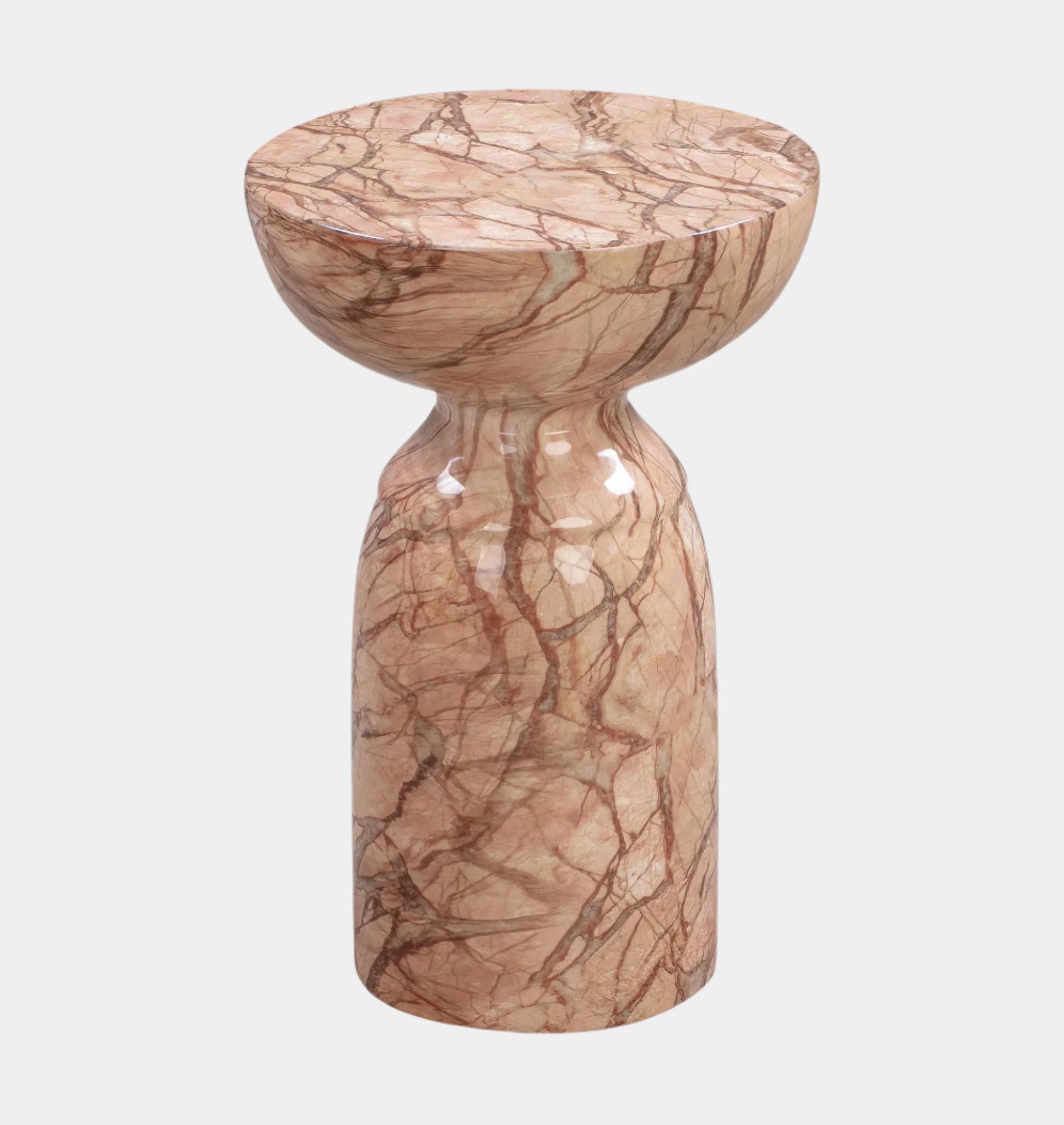 Table d'appoint en marbre Rue