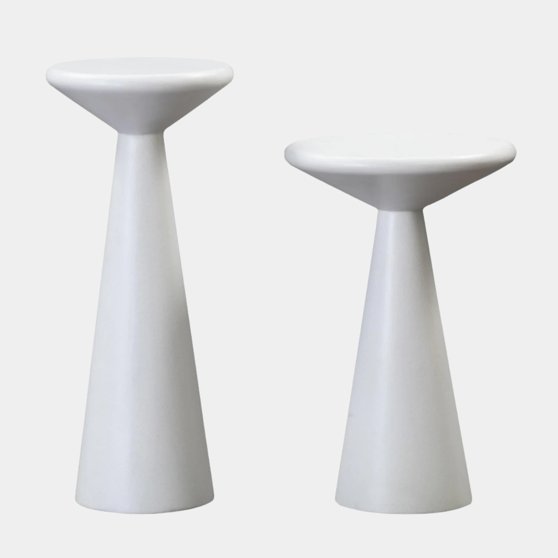 Gianna Concrete Accent Tables - Set of 2