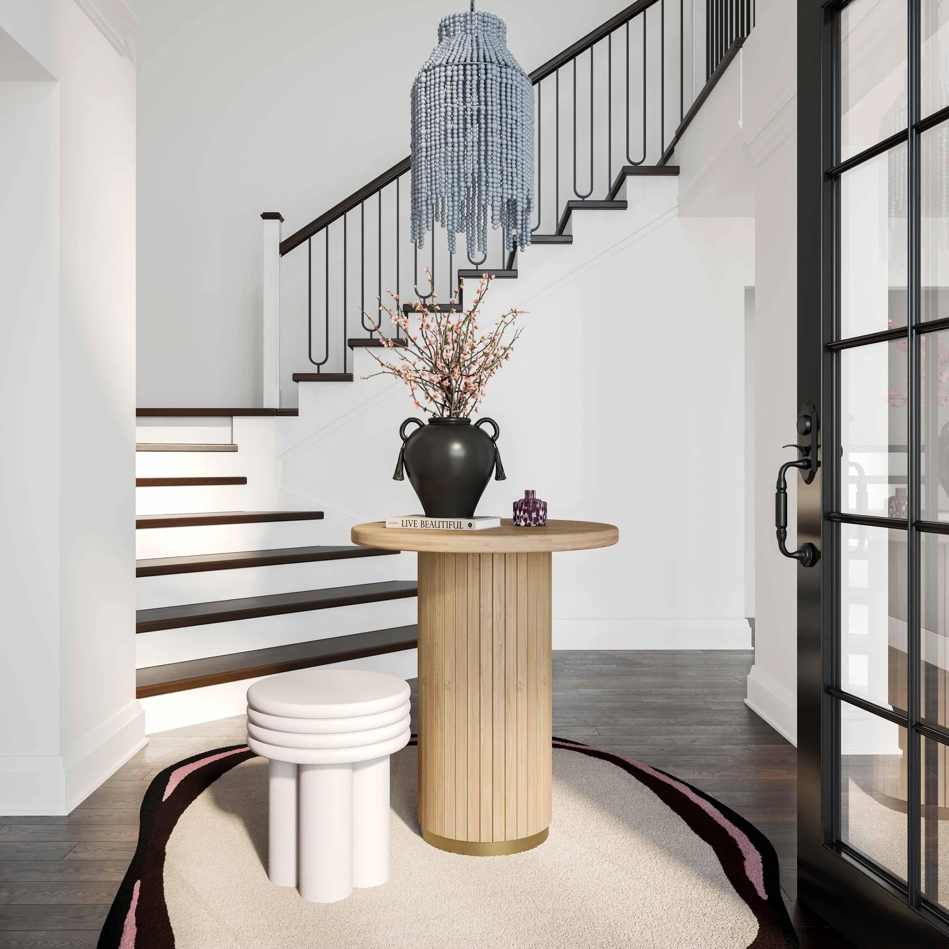 Chelsea Oak Entry Table